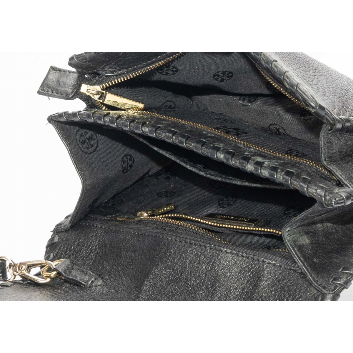 Tory Burch Black Marion Crossbody Bag