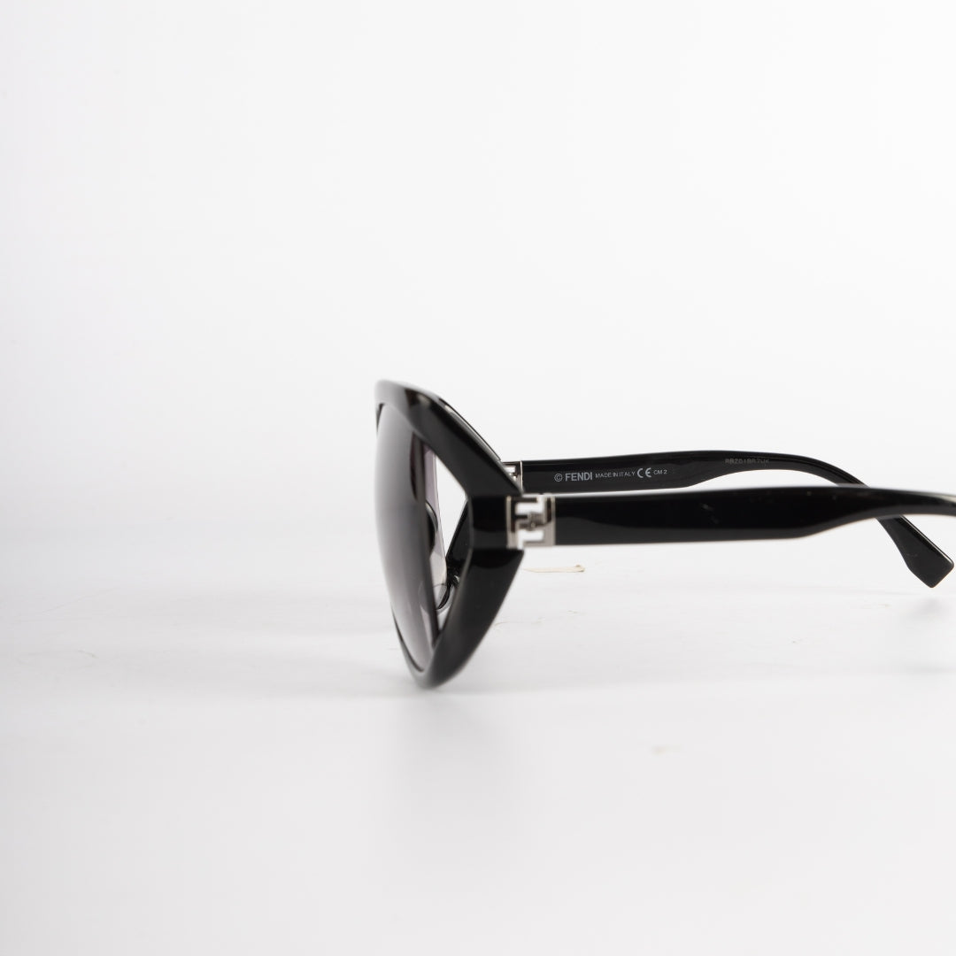 Fendi Black Fendista Square Sunglasses