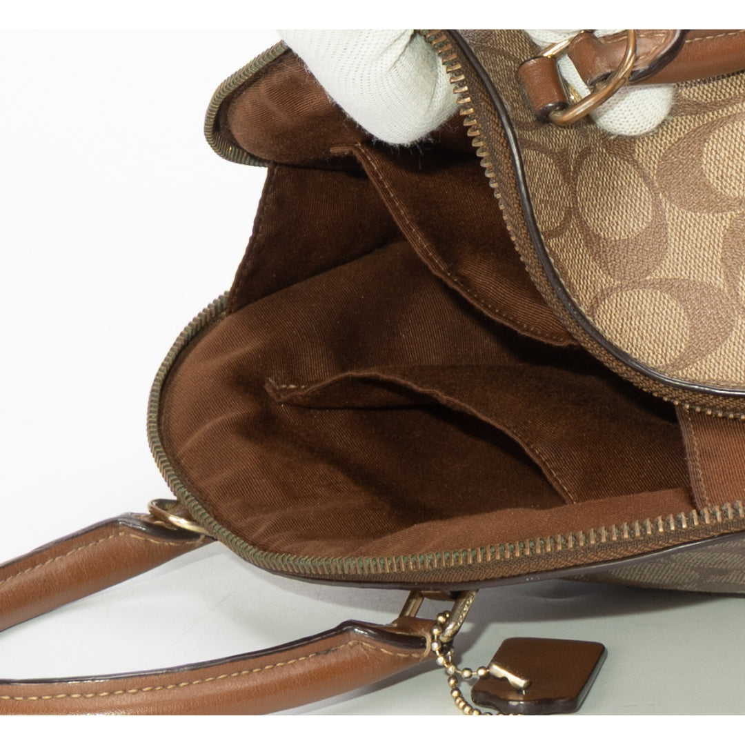 Coach Signature Canvas Sierra Satchel