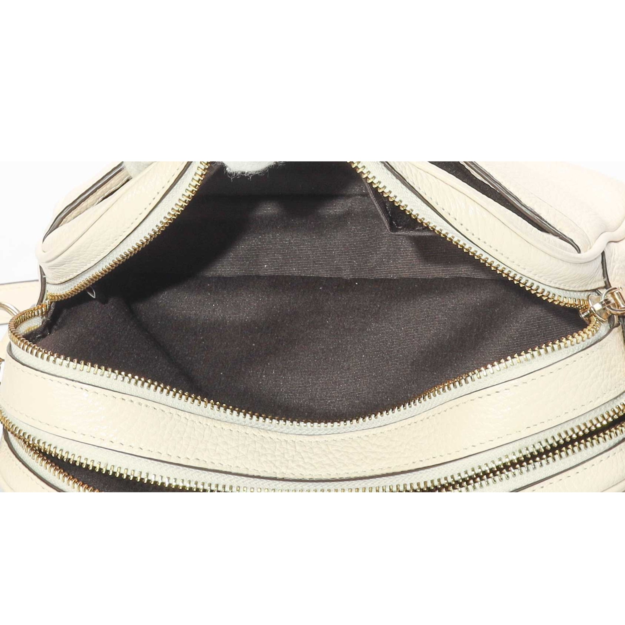 Coach White  Mini Jamie Camera Bag
