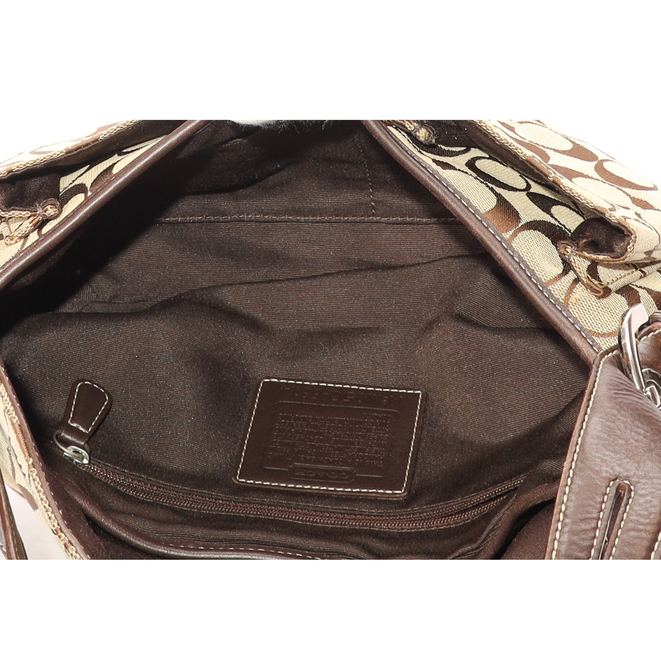 Coach Signature Canvas Soho Shoulder Bag