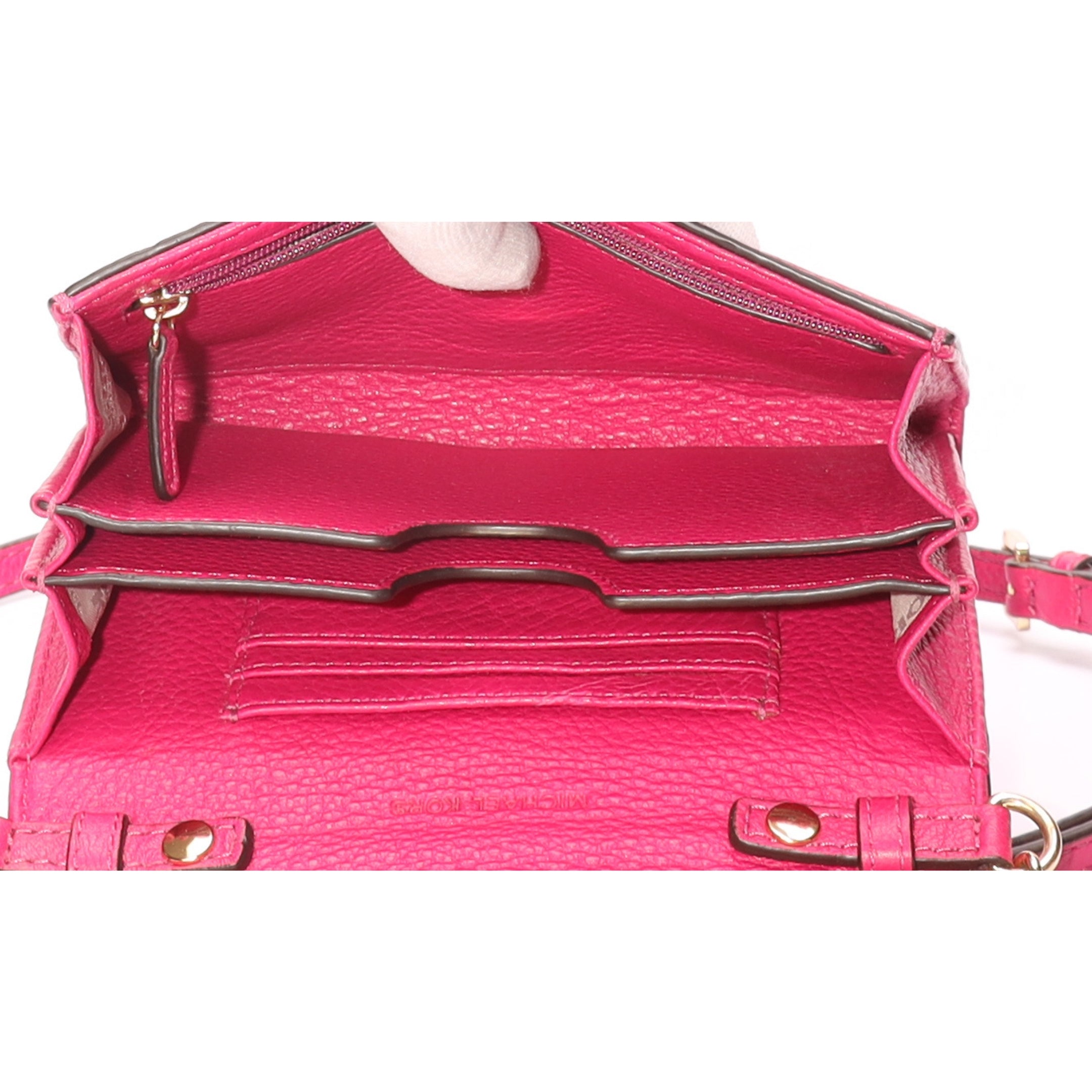 Michael Kors Hudson Pink Crossbody Bag
