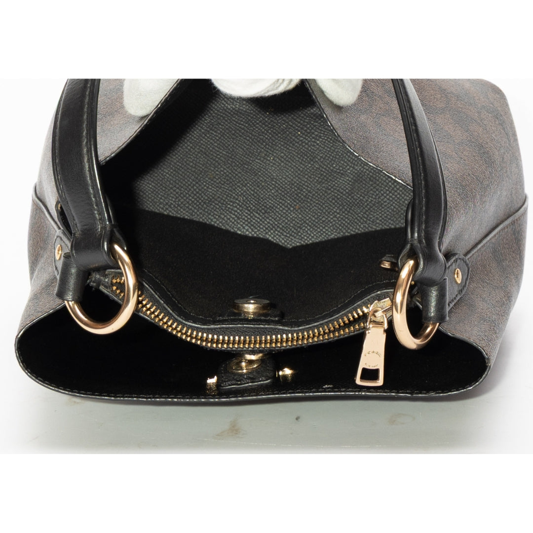 Coach Signature Canvas Mollie Bucket Bag 22