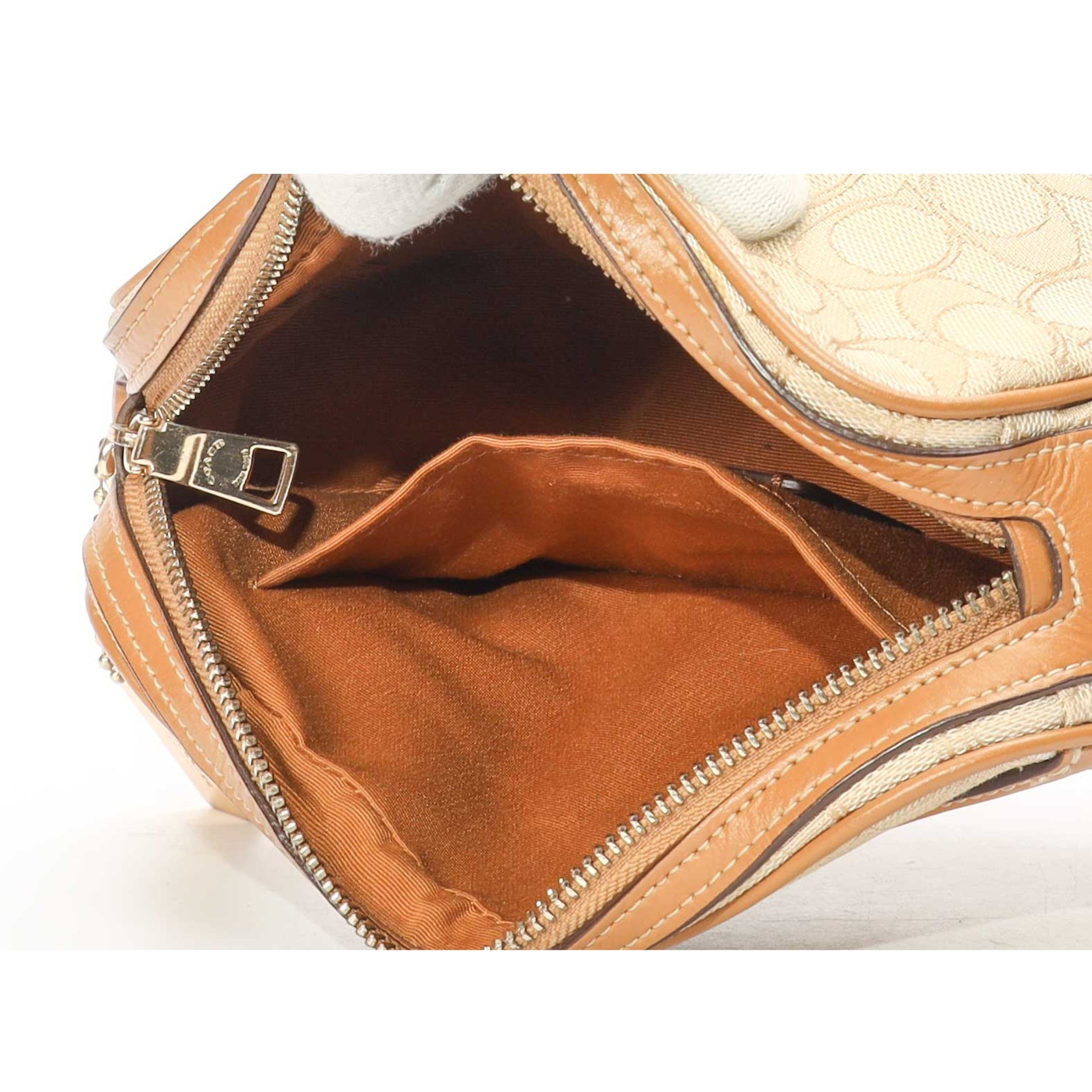 Coach Mini Signature Canvas Camera Bag