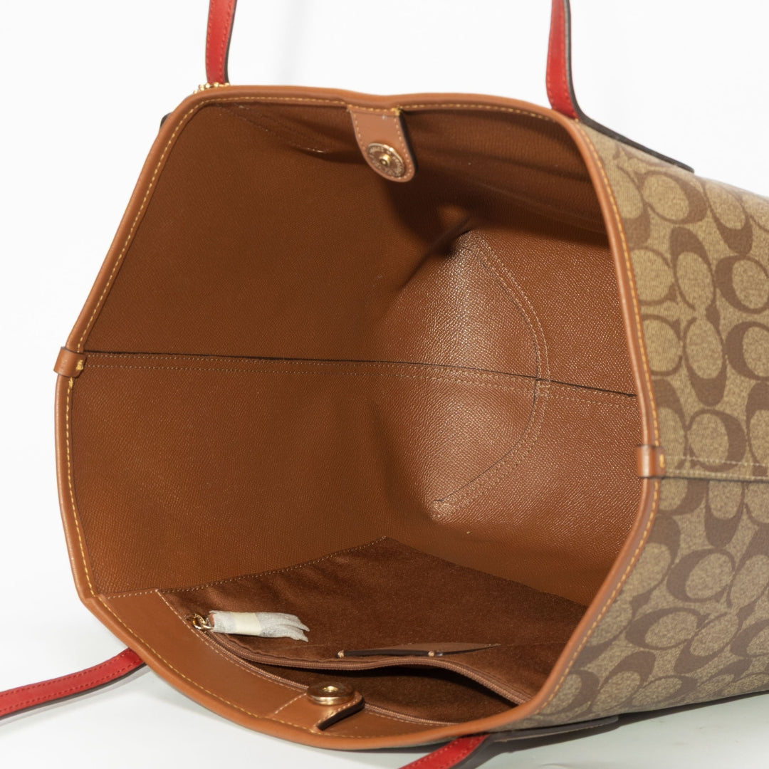 Coach Radial Rainbow City Tote Bag