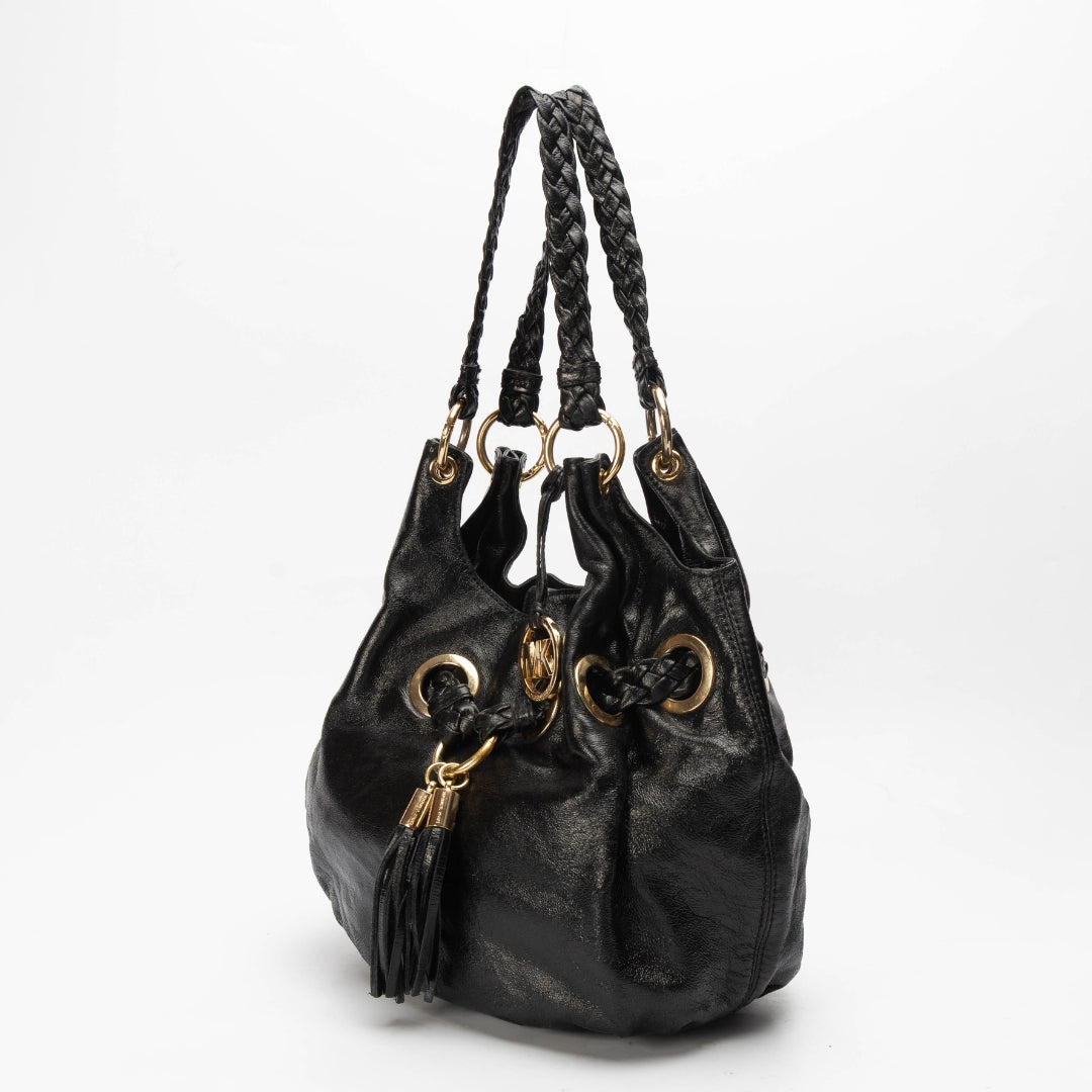 Michael Kors Camden Black Bucket Bag