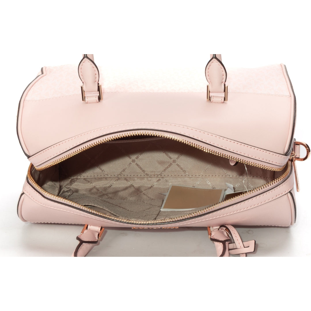 Michael Kors Pink Duffel Logo Crossbody Bag