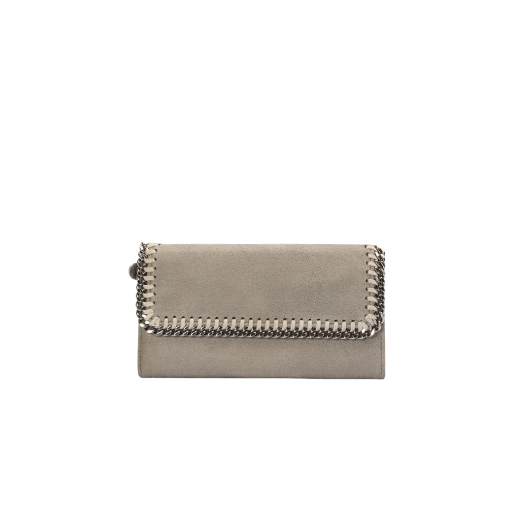 Stella Mccartney Eco Shaggy Continental Flap Wallet