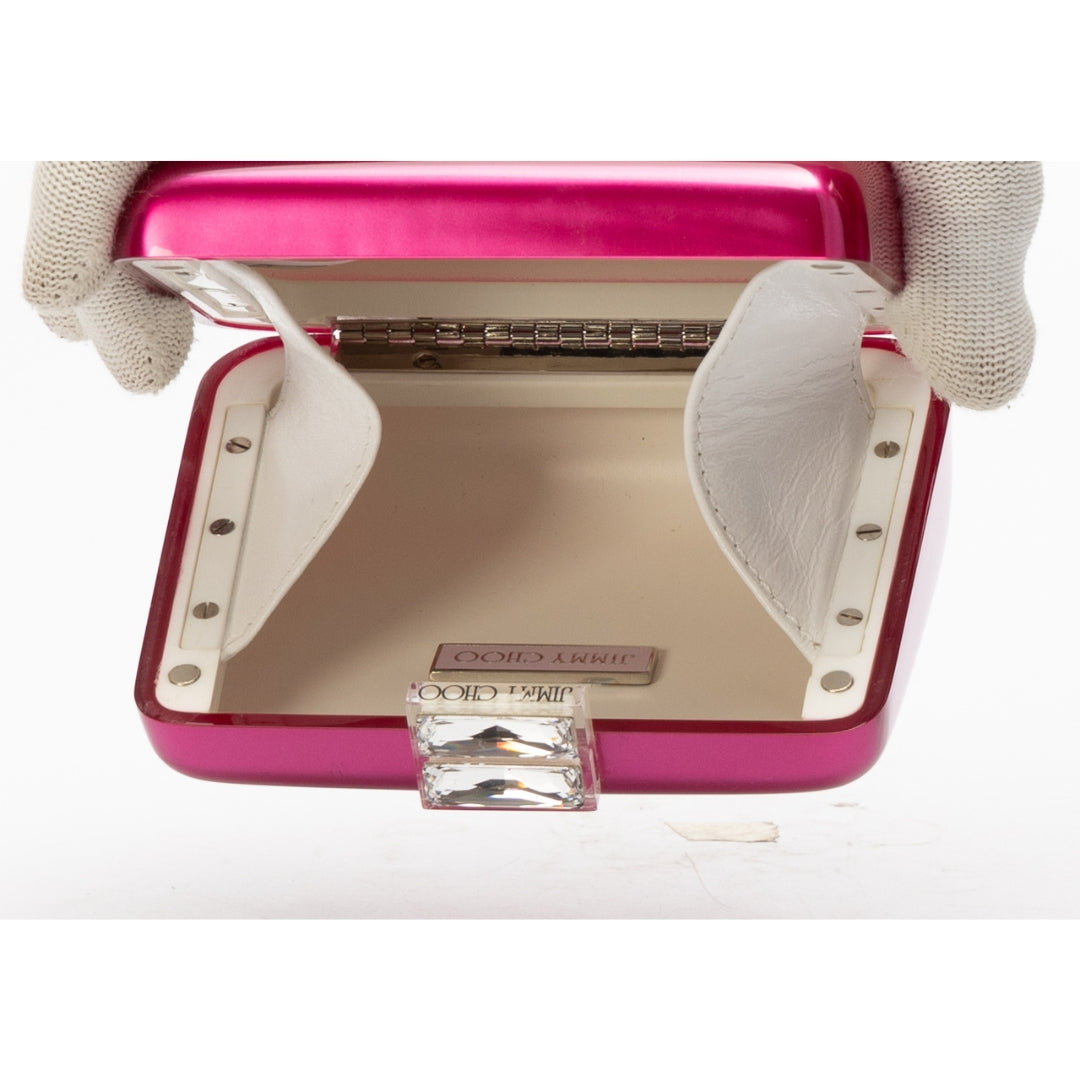 Jimmy Choo Crystal Anniversary Pink Clutch