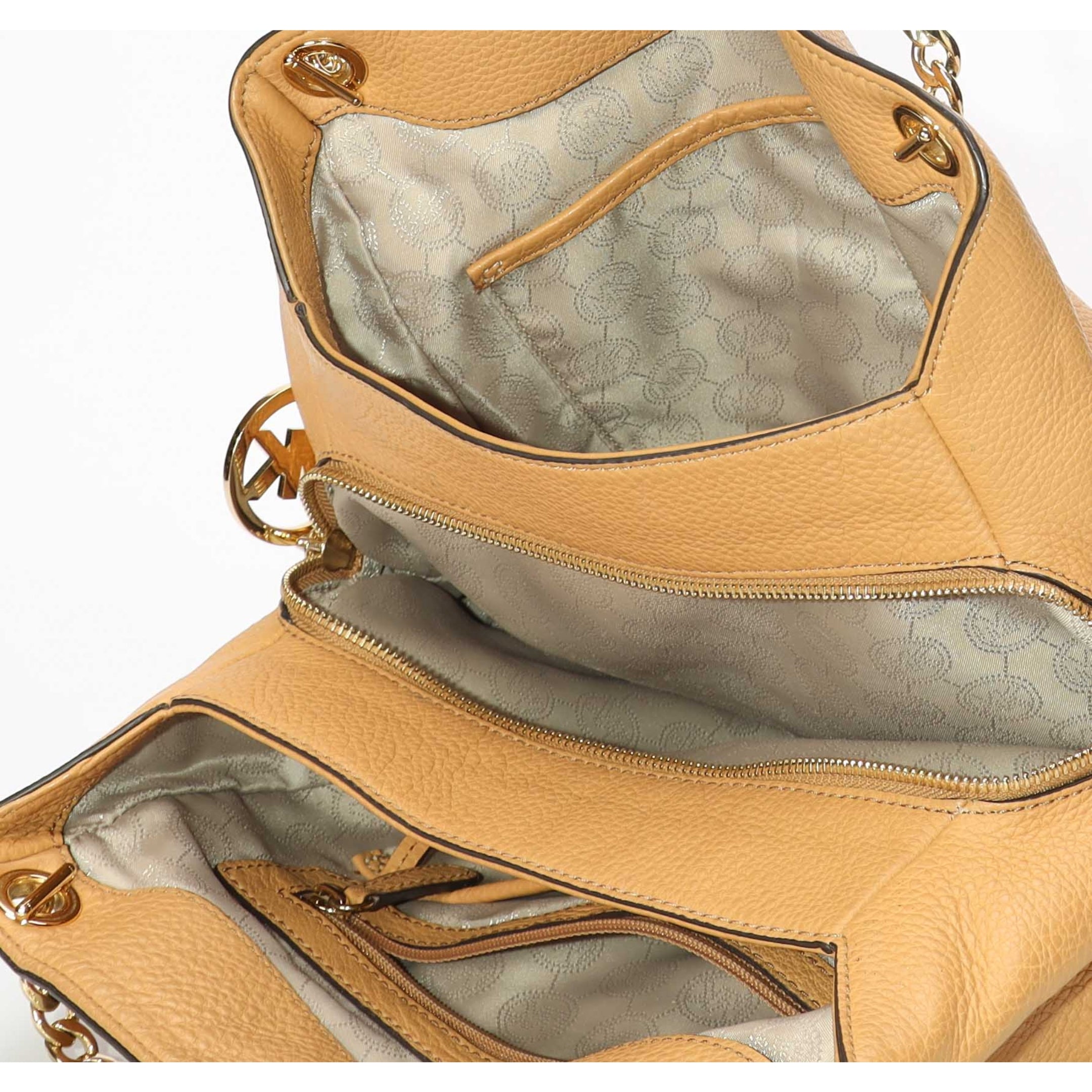 Michael Kors Jet Set Brown Chain Tote
