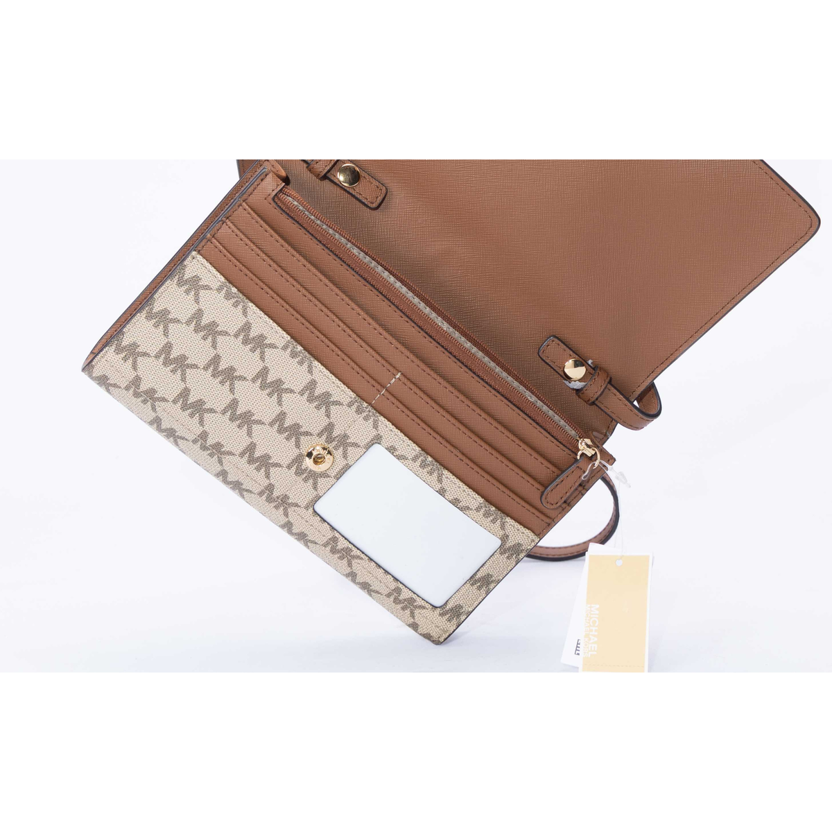 Michael Kors Signature Logo Convertible Crossbody Bag