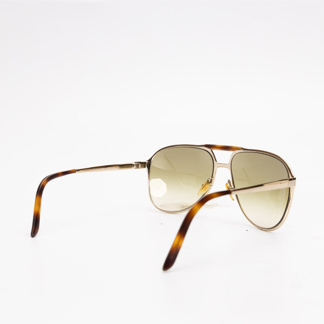 Gucci Green Gradient Aviator Women Sunglasses