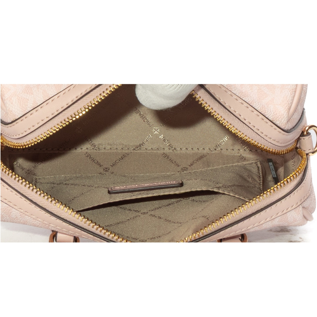 Michael Kors Pink Duffel Convertible Crossbody Bag