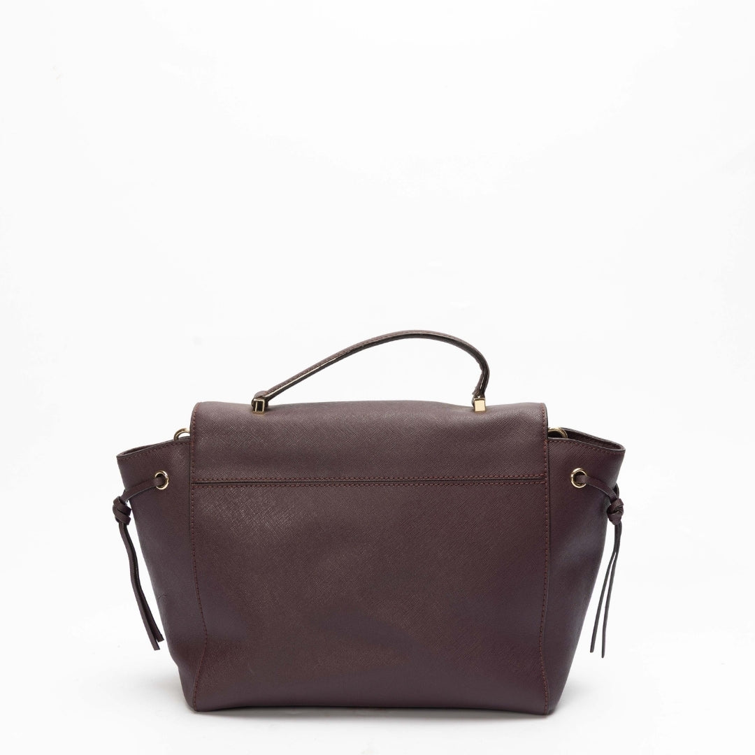 Kate Spade Leather Flap Top Handle Bag