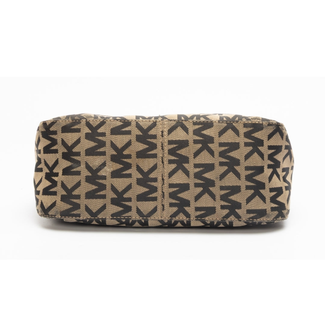 Michael Kors Signature Canvas Shoulder Bag