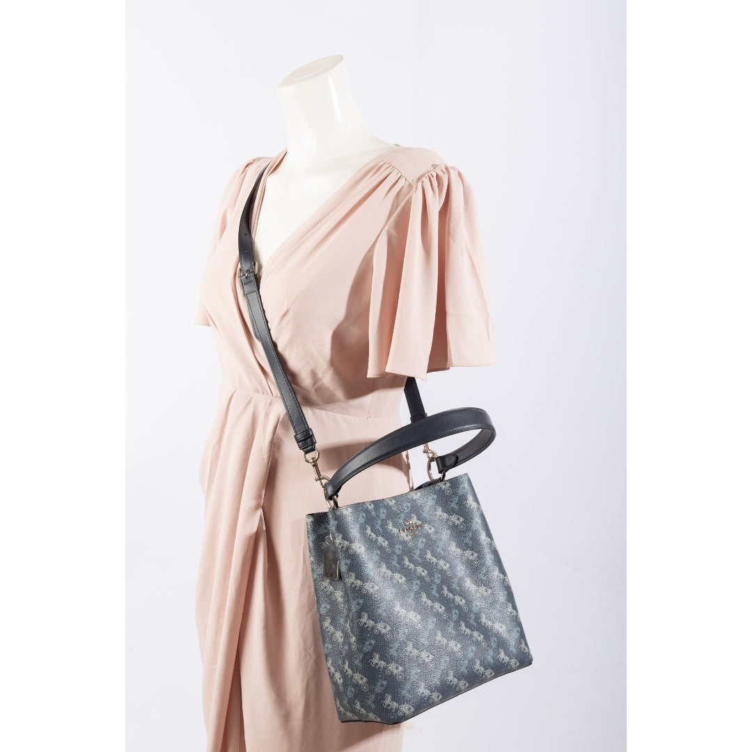 Coach Printed Town Bucket Bag