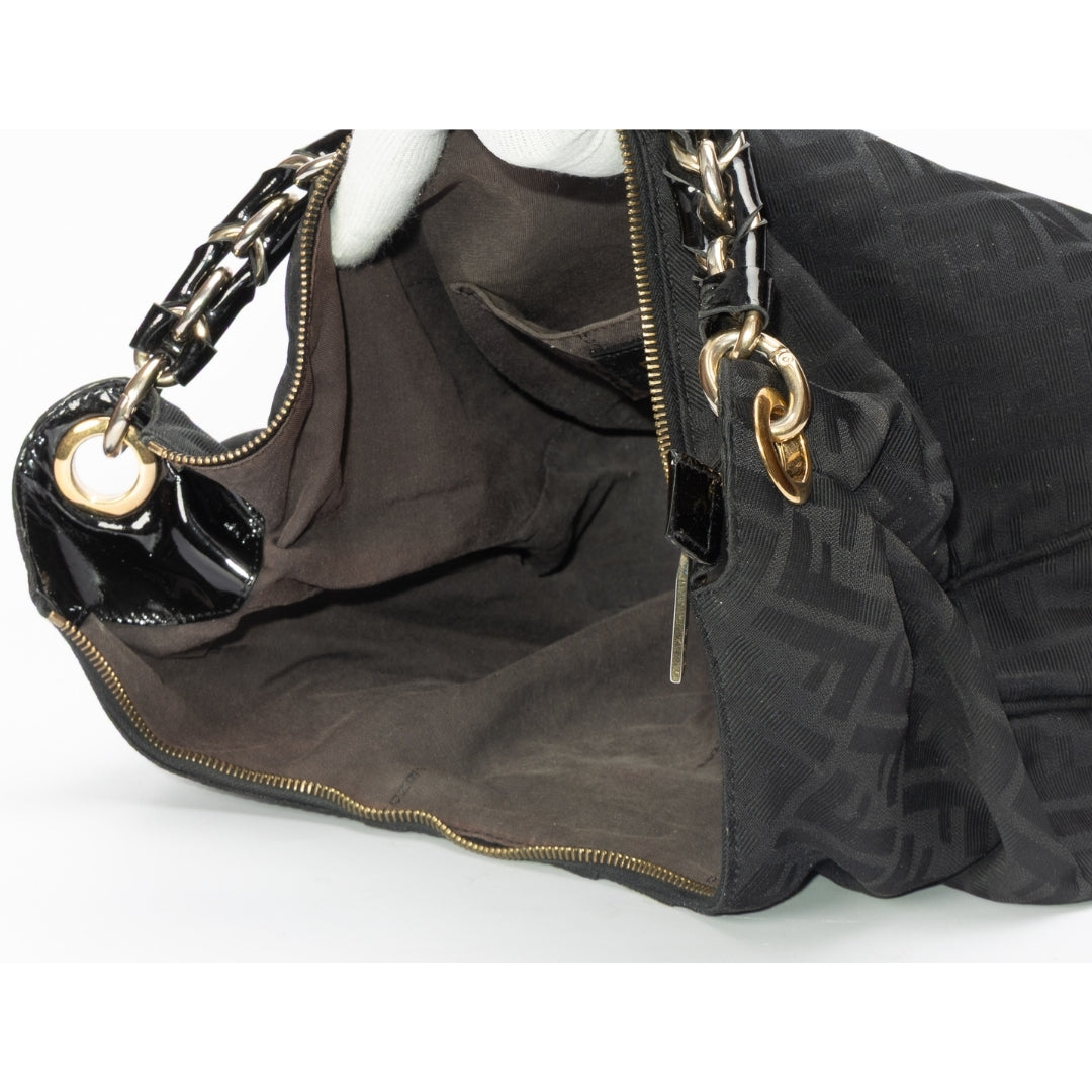 Fendi Zucca Mia Hobo Bag