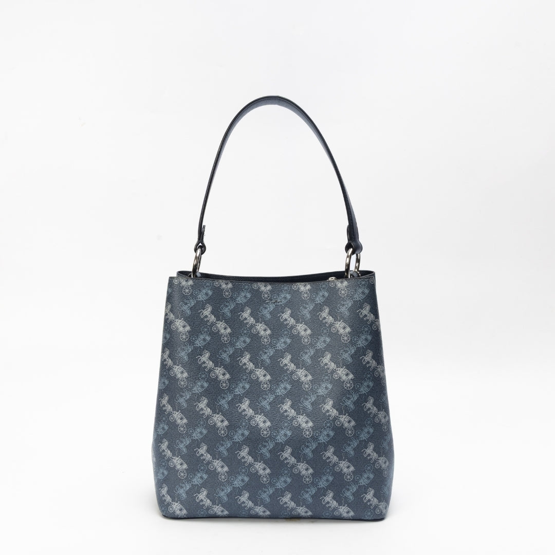Coach Printed Town Bucket Bag