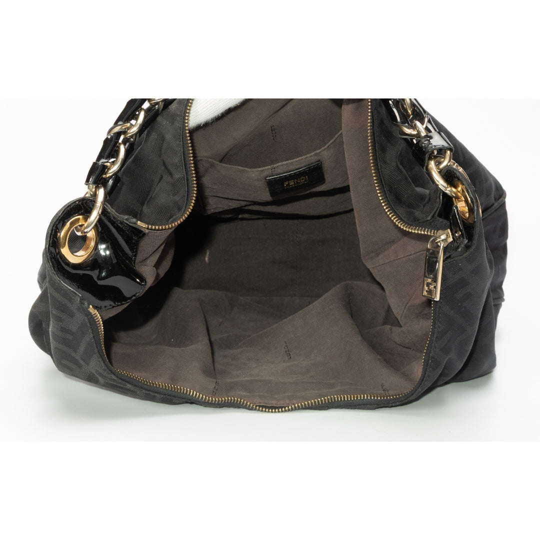 Fendi Zucca Mia Hobo Bag