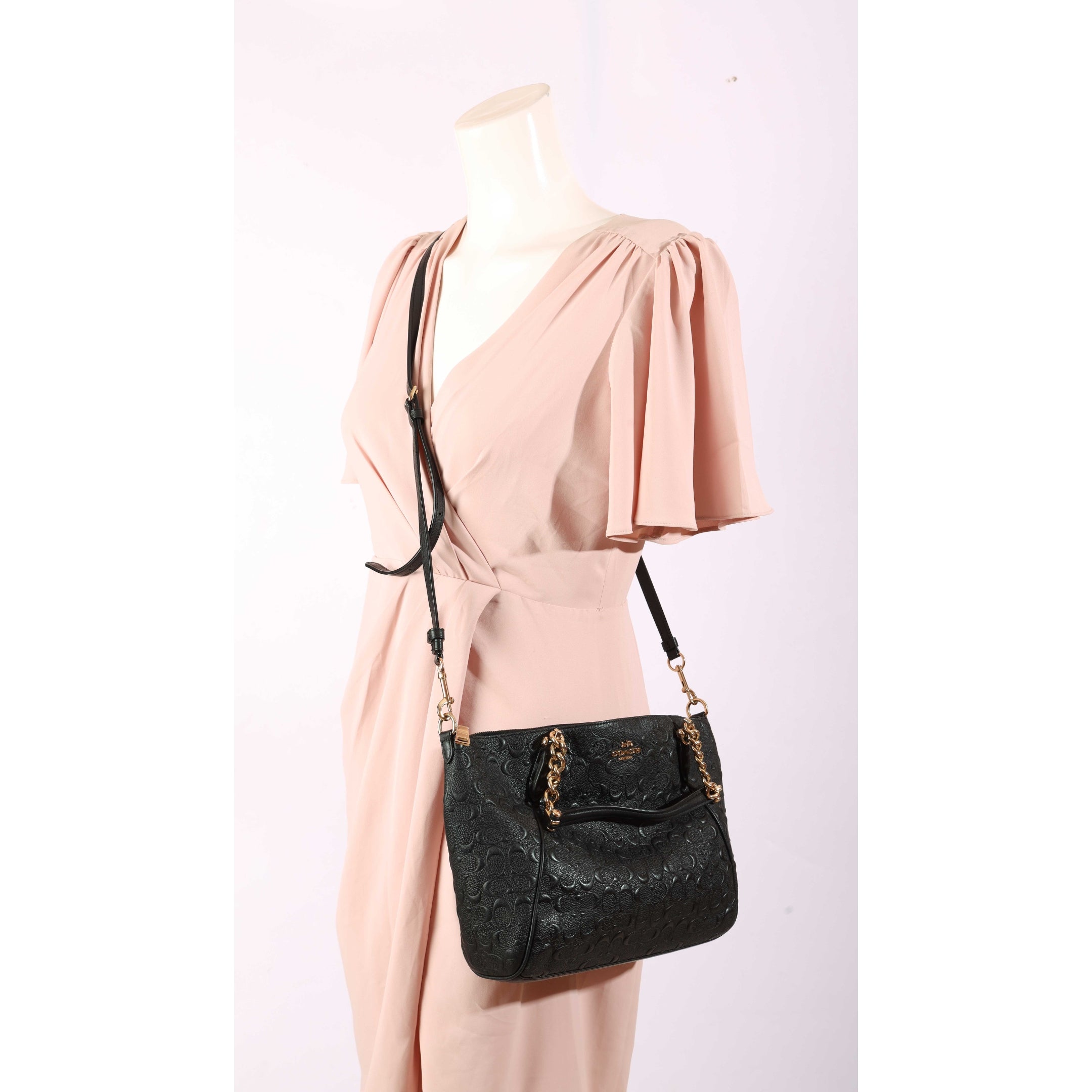 Coach Kelsey Black Convertible Tote
