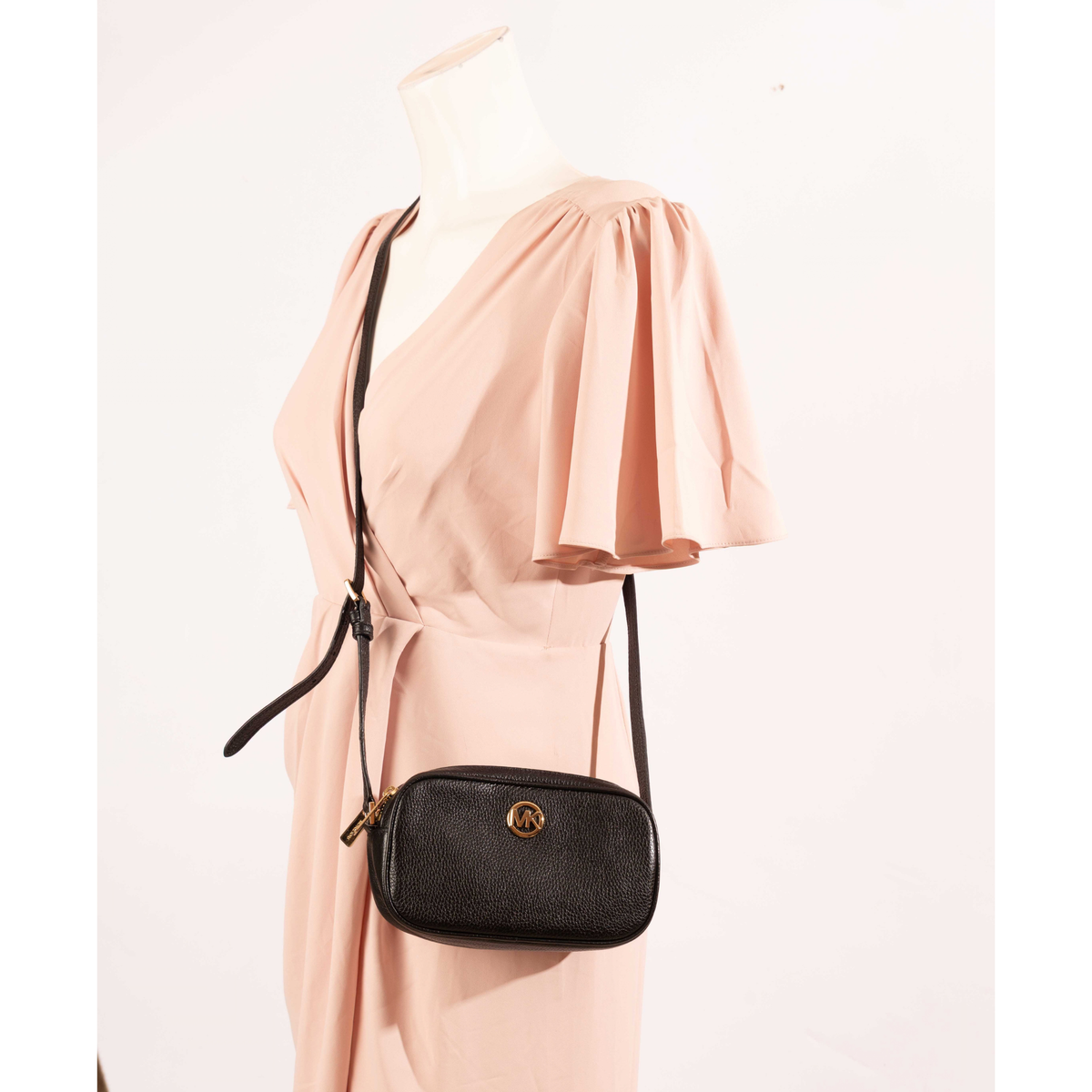 Michael Kors Fulton Black Crossbody Bag