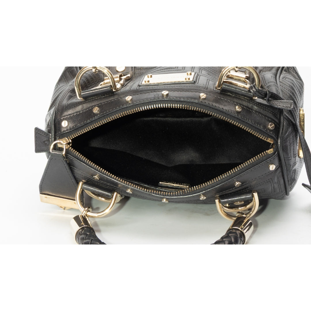 Gianni Versace Couture Quilted Satchel
