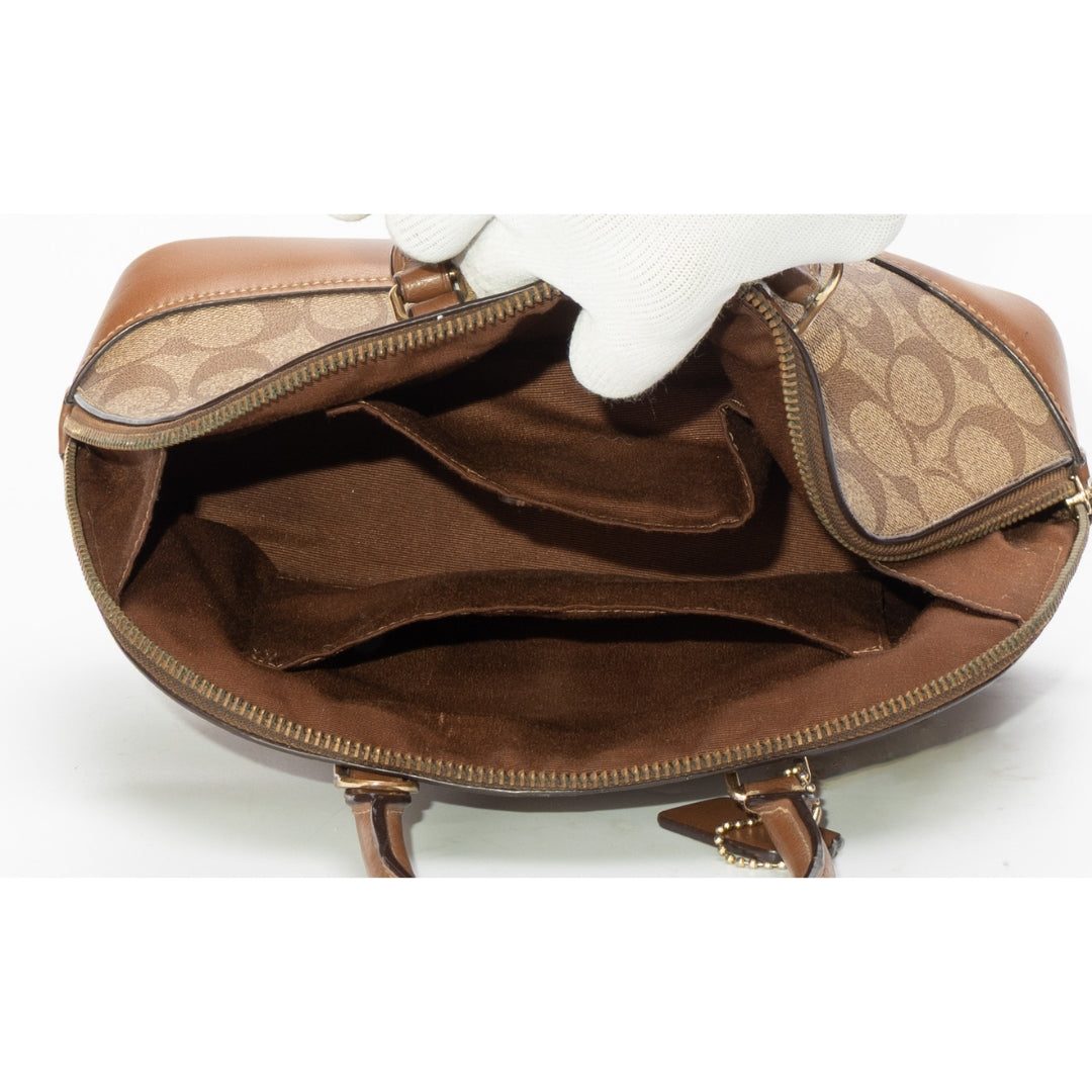 Coach Signature Canvas Sierra Satchel