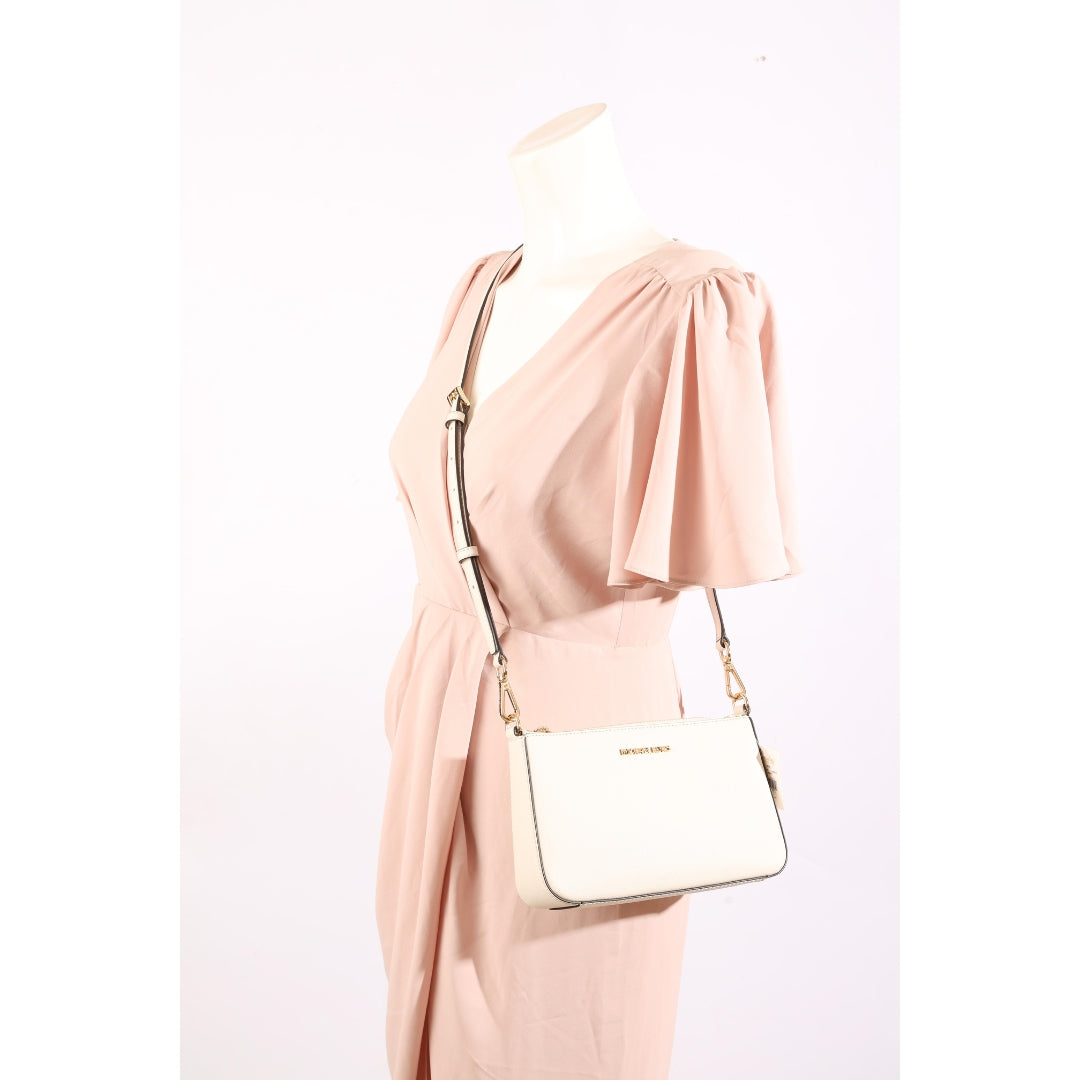 Michael Kors Jet Set White Crossbody Bag
