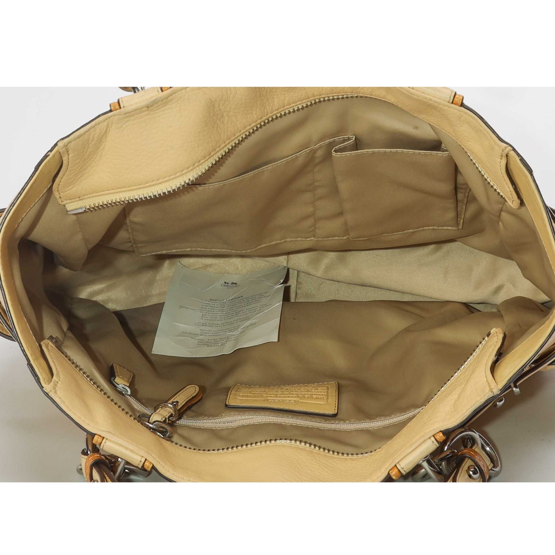 Coach Signature Solid Color Tote
