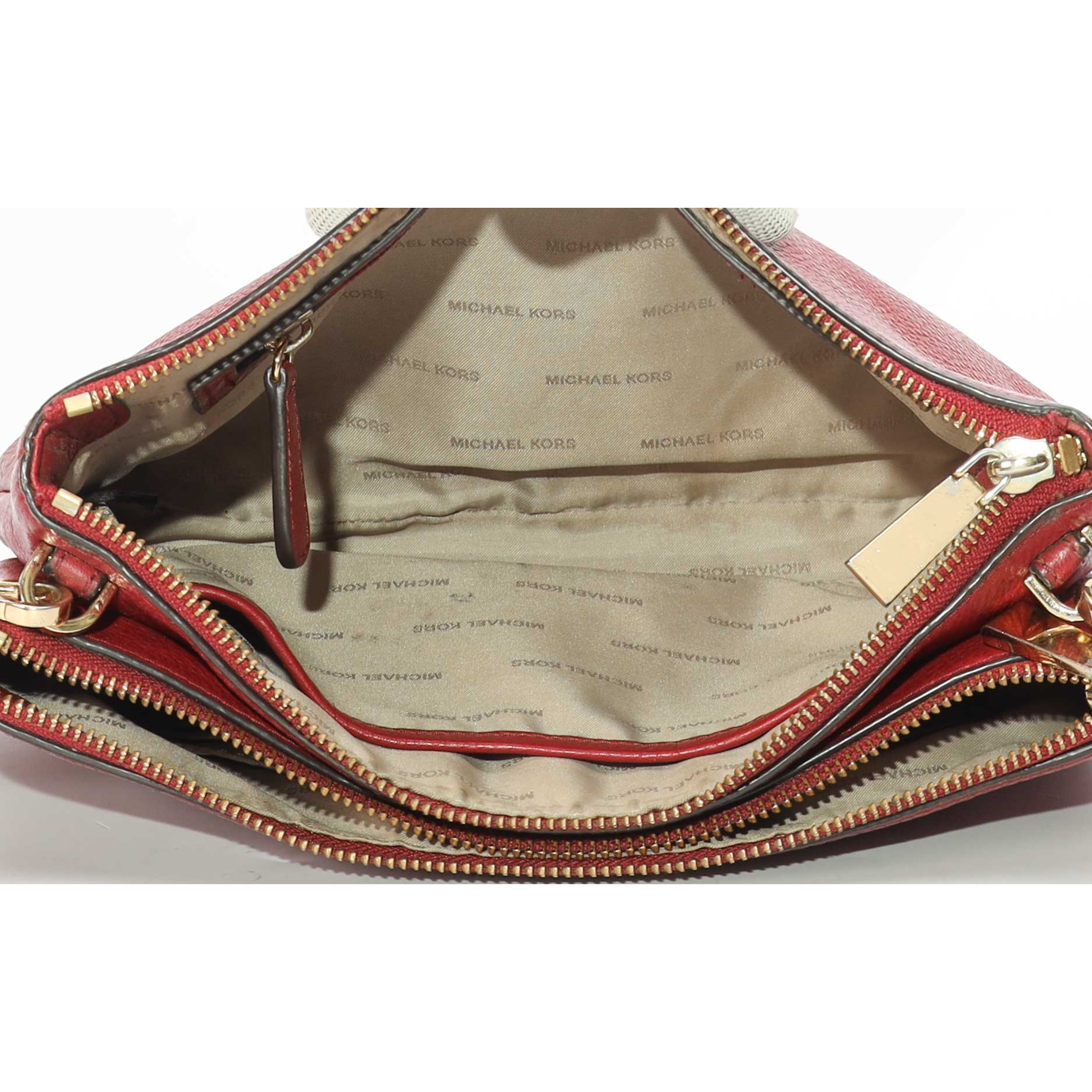 Michael Kors Cherry Trisha Cross Body Bag