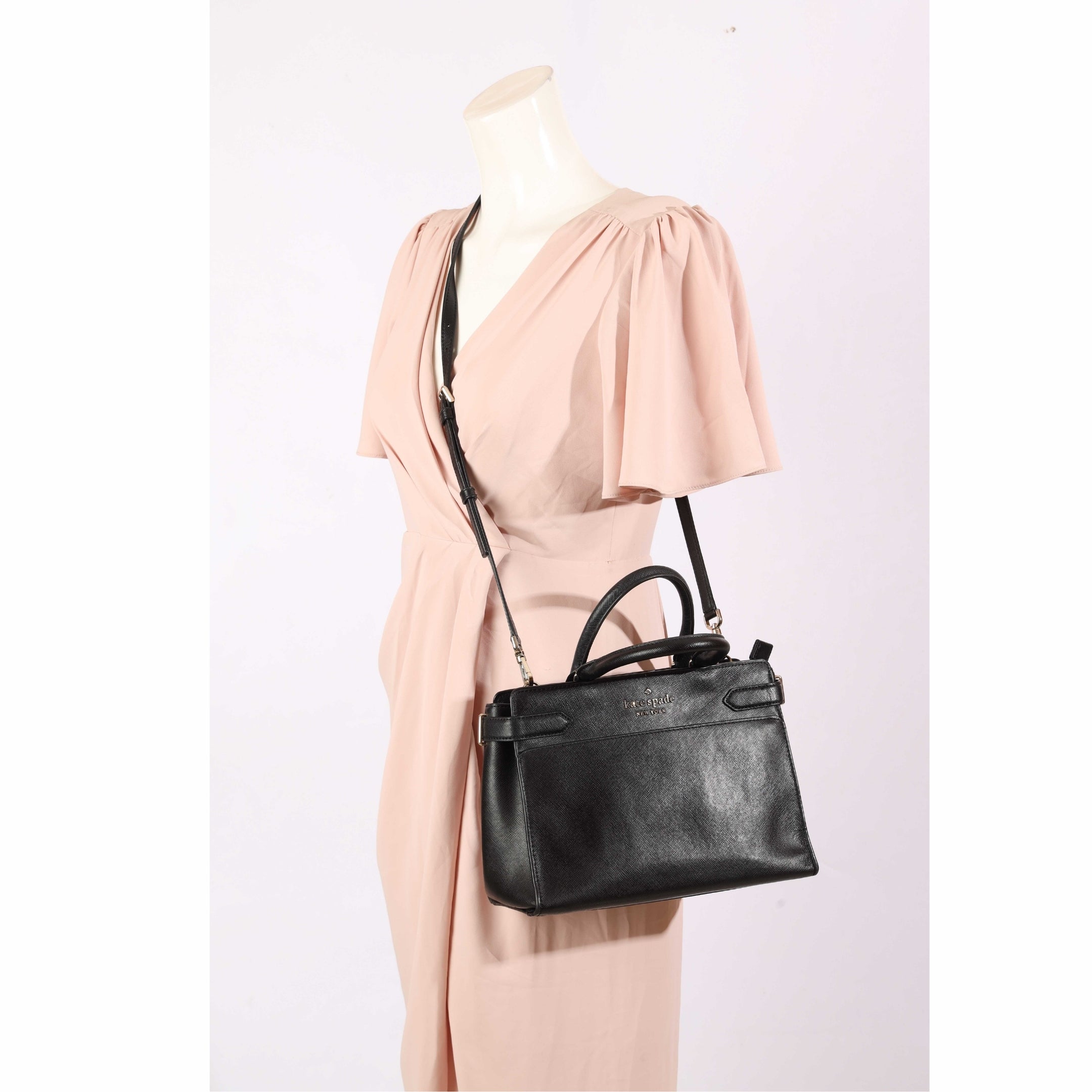 Kate Spade Staci Black Medium Satchel