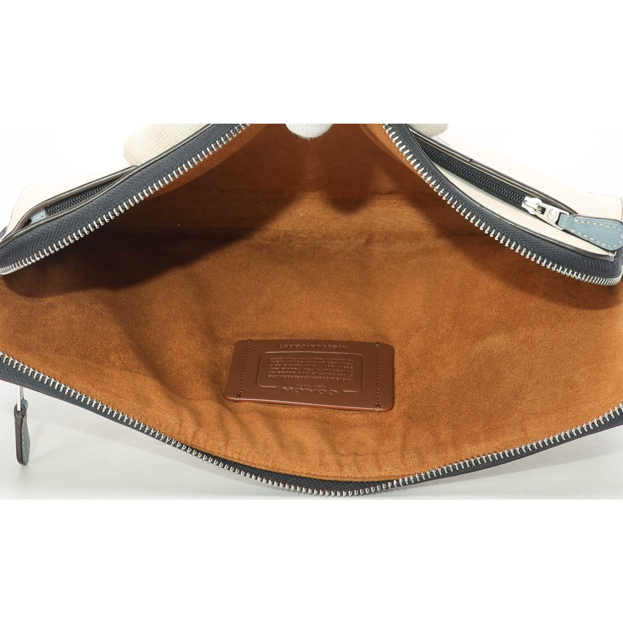 Coach Signature Canvas Laptop Case