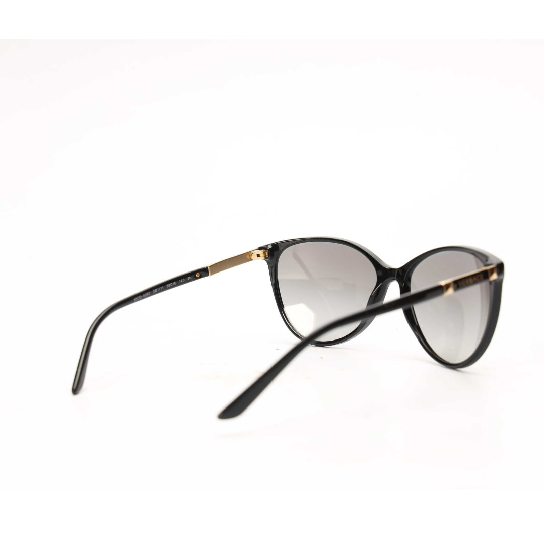 Versace Black Cat Eye Gradient Sunglasses