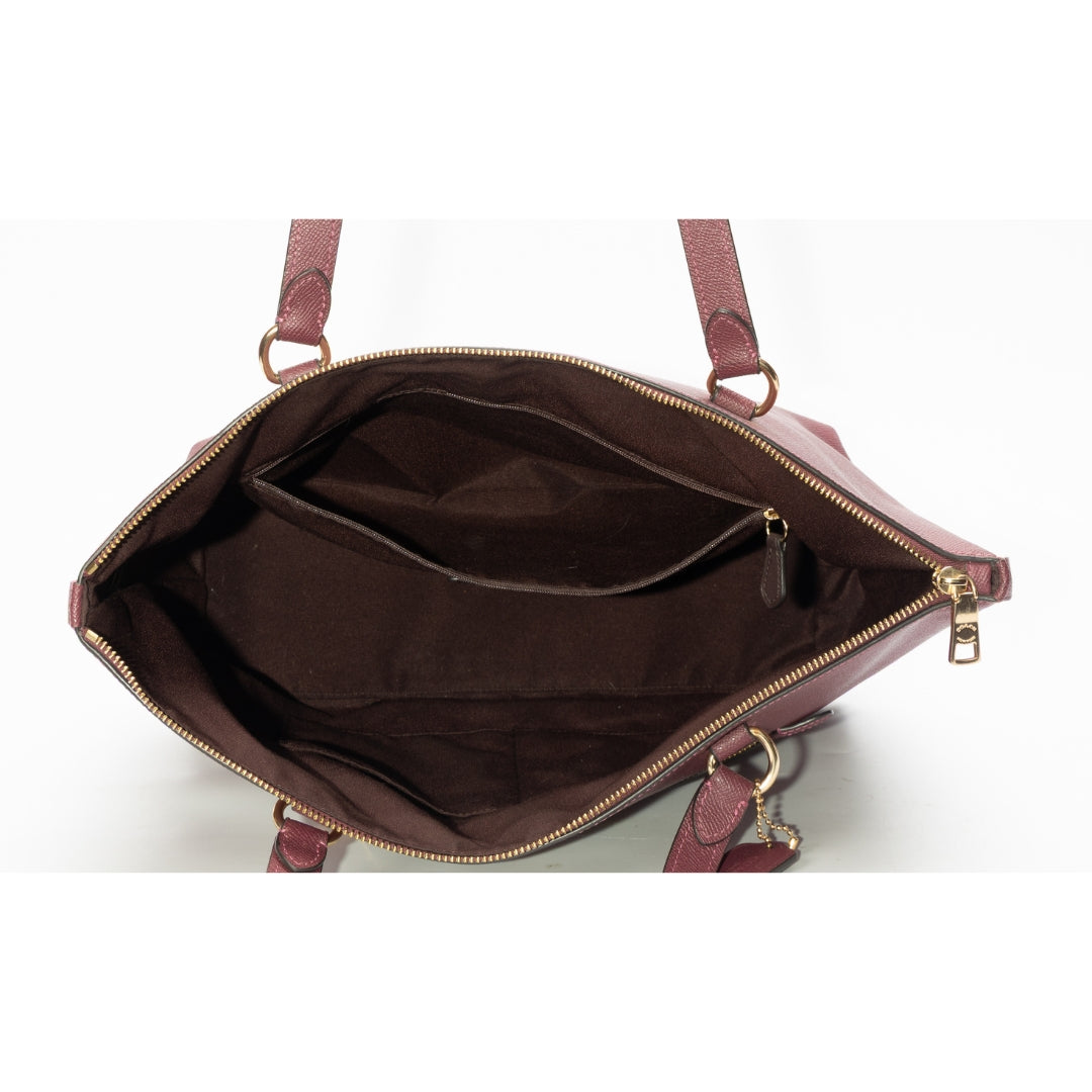 Coach Gallery Maroon Tote