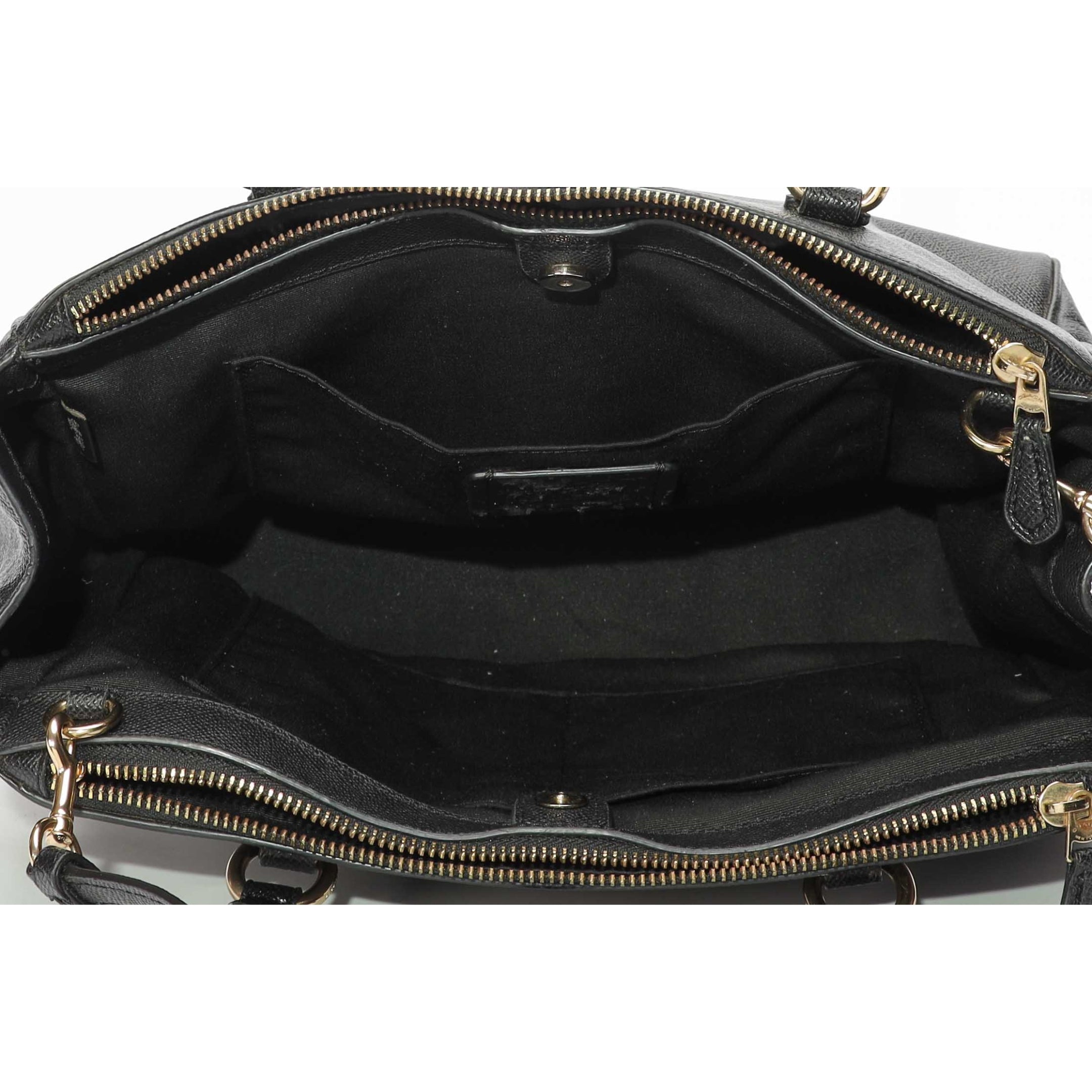Coach Black Tatum Carryall Satchel