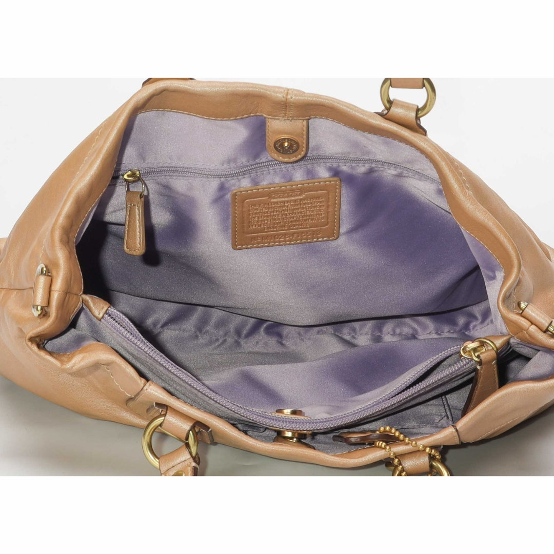 Coach Beige Ashley Convertible Tote