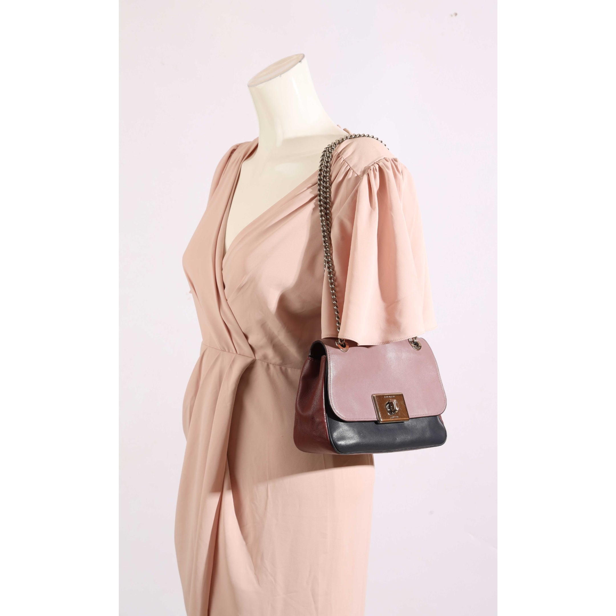 Coach Flap Cassidy Chain Shoulder Bag