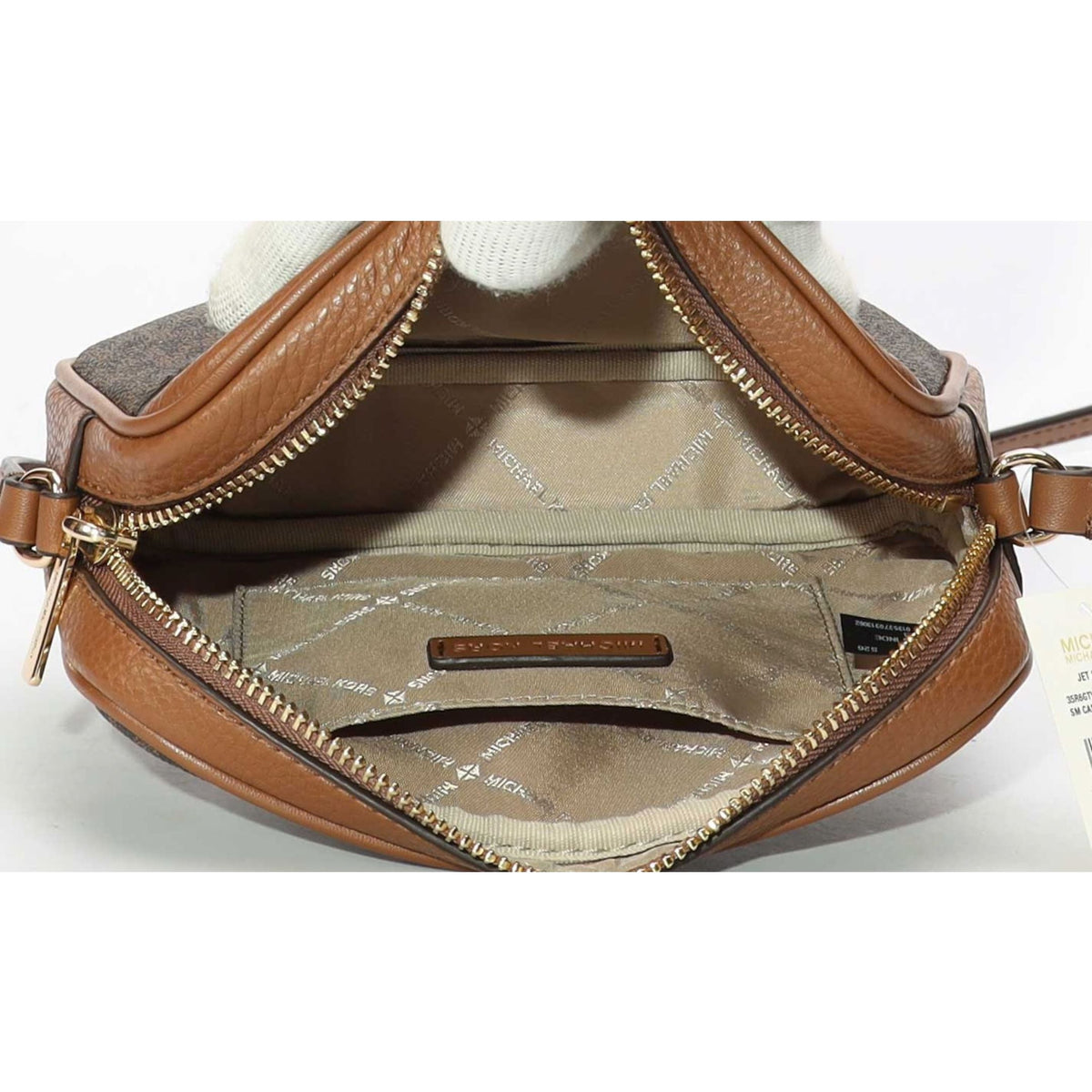 Michael Kors Brown Jet Set Crossbody Bag