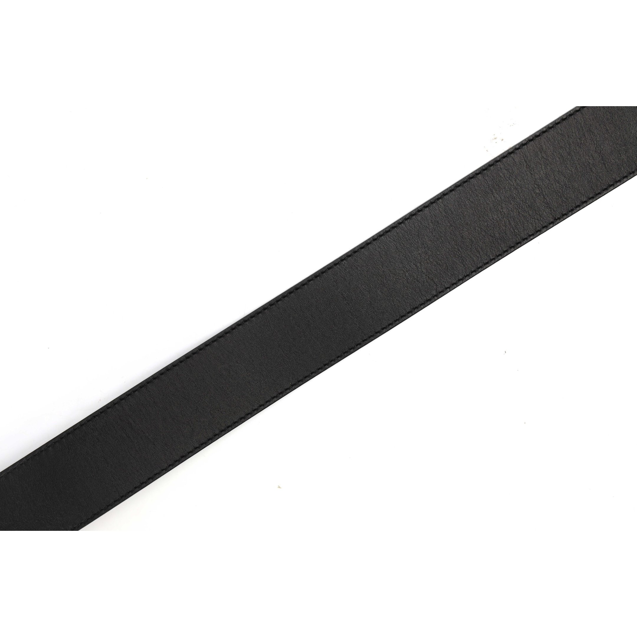 Gucci Black Logo Buckle Belt