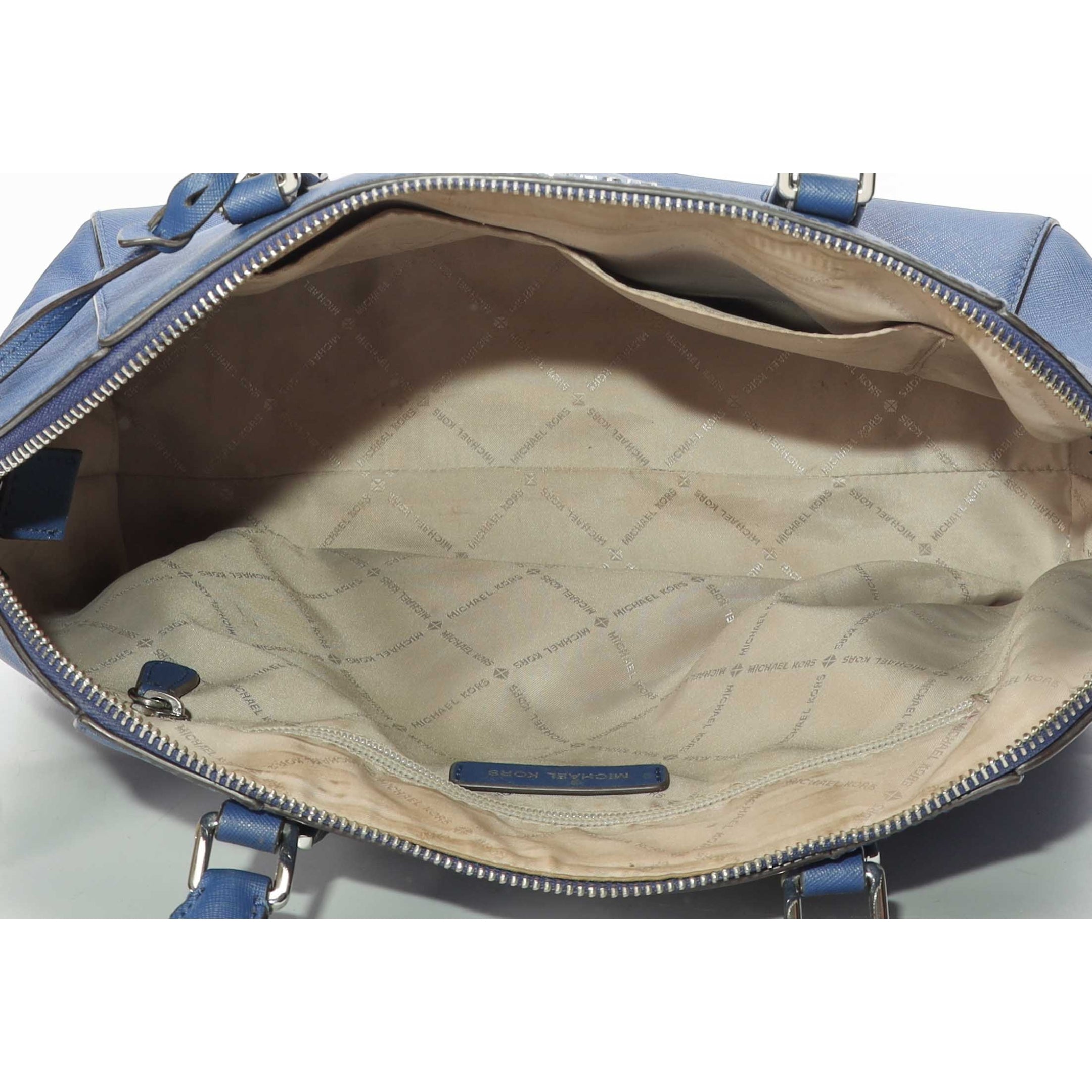 Michael Kors Ciara Blue Satchel