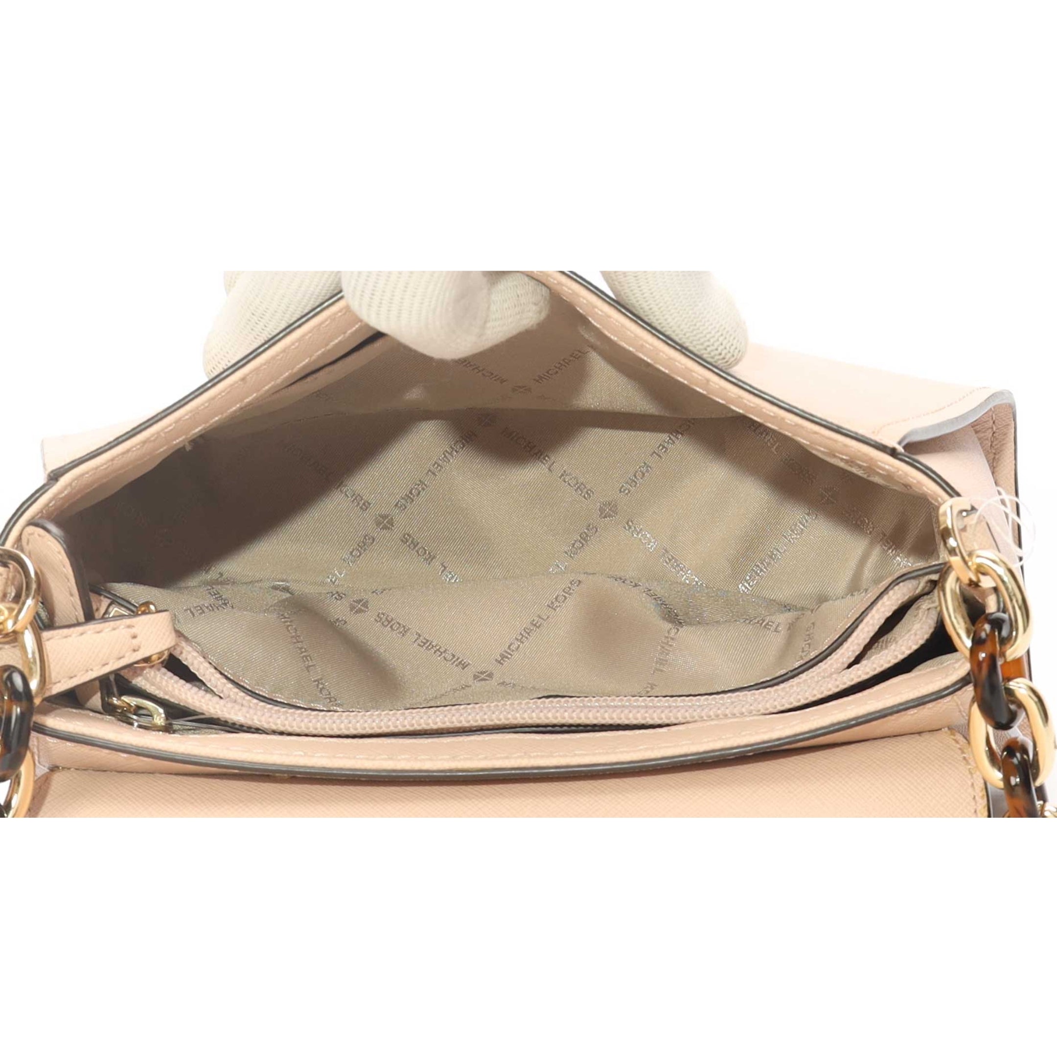 Michael Kors Pink Sofia Satchel Crossbody Bag