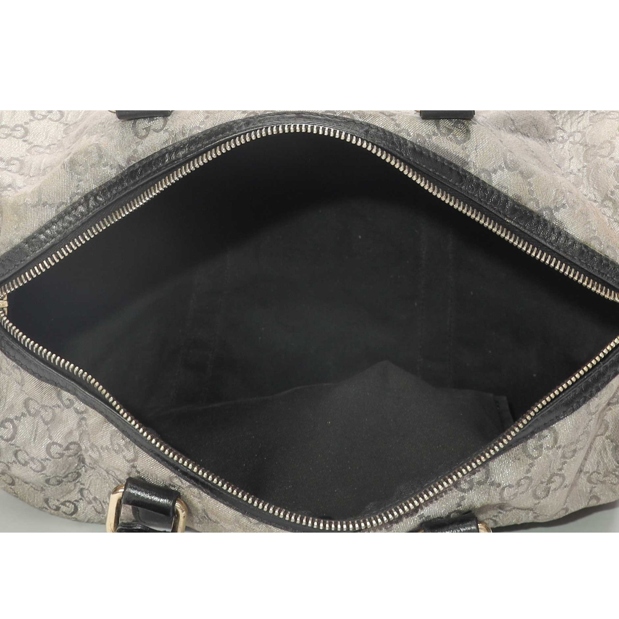 Gucci Grey GG Joy Boston Bag