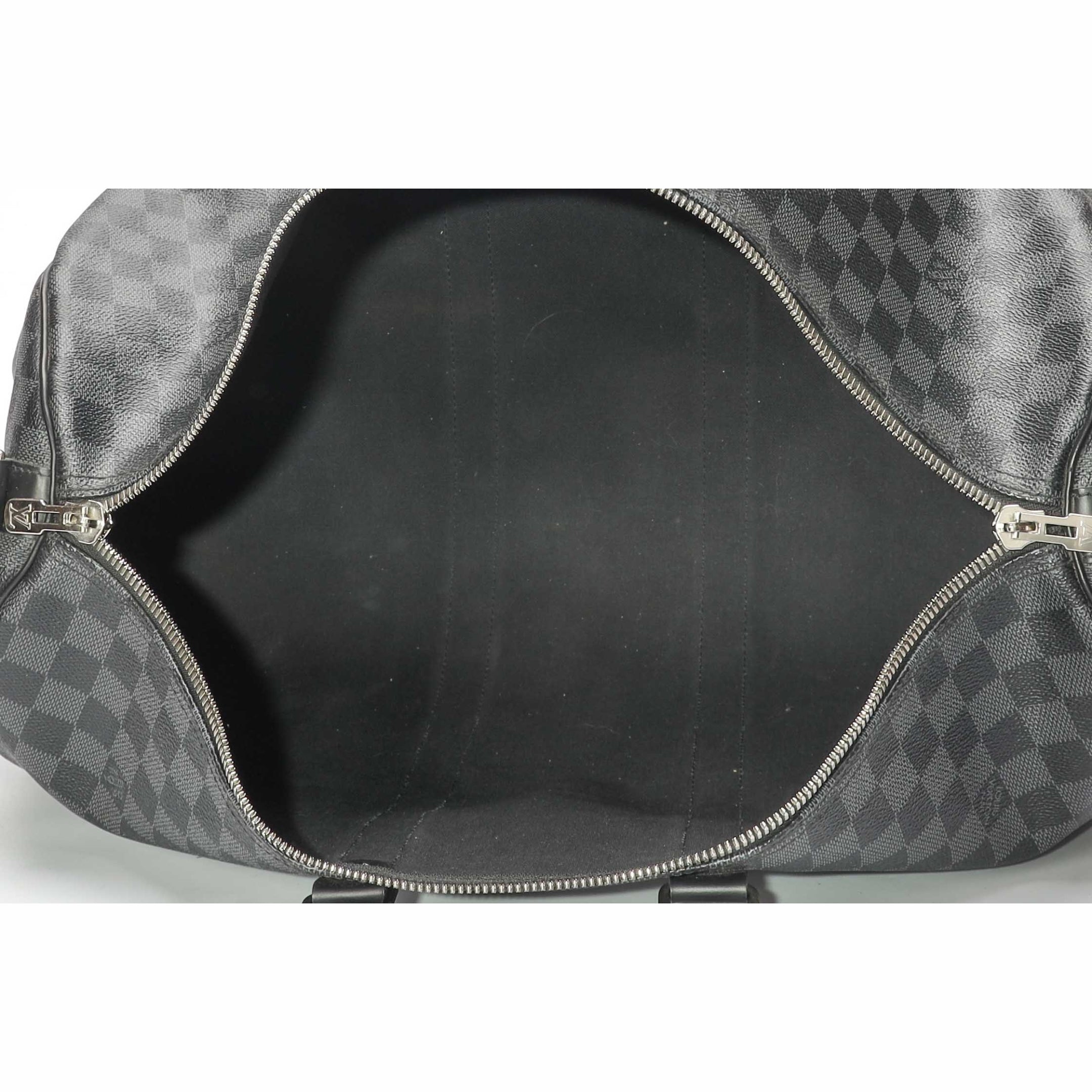 Louis Vuitton Keepall Bandouliere 45 Graphite Canvas Bag