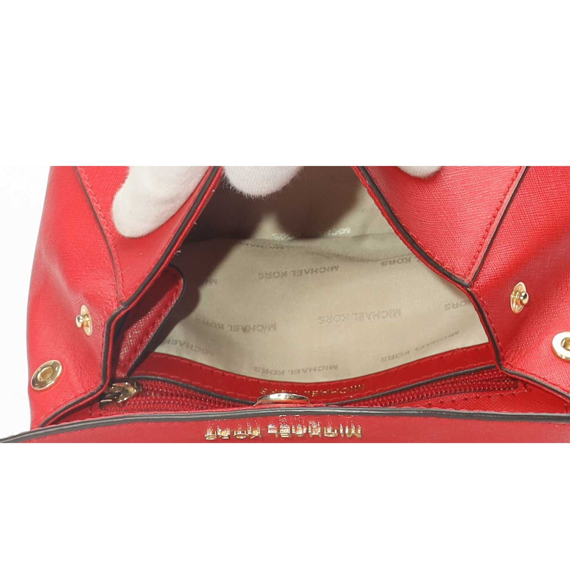 Michael Kors Ava Red Convertible Crossbody Bag