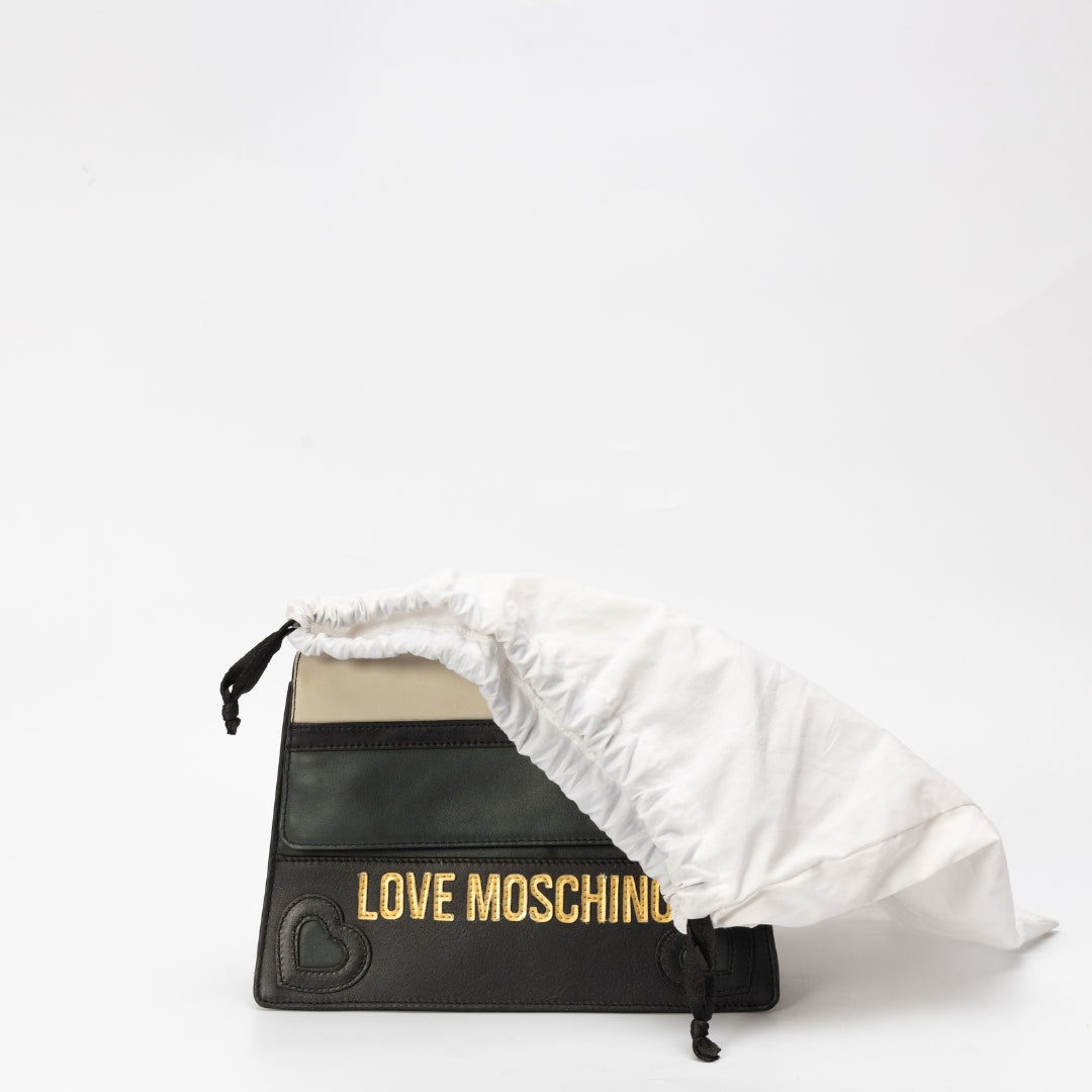 Love Moschino Patch-work Satchel