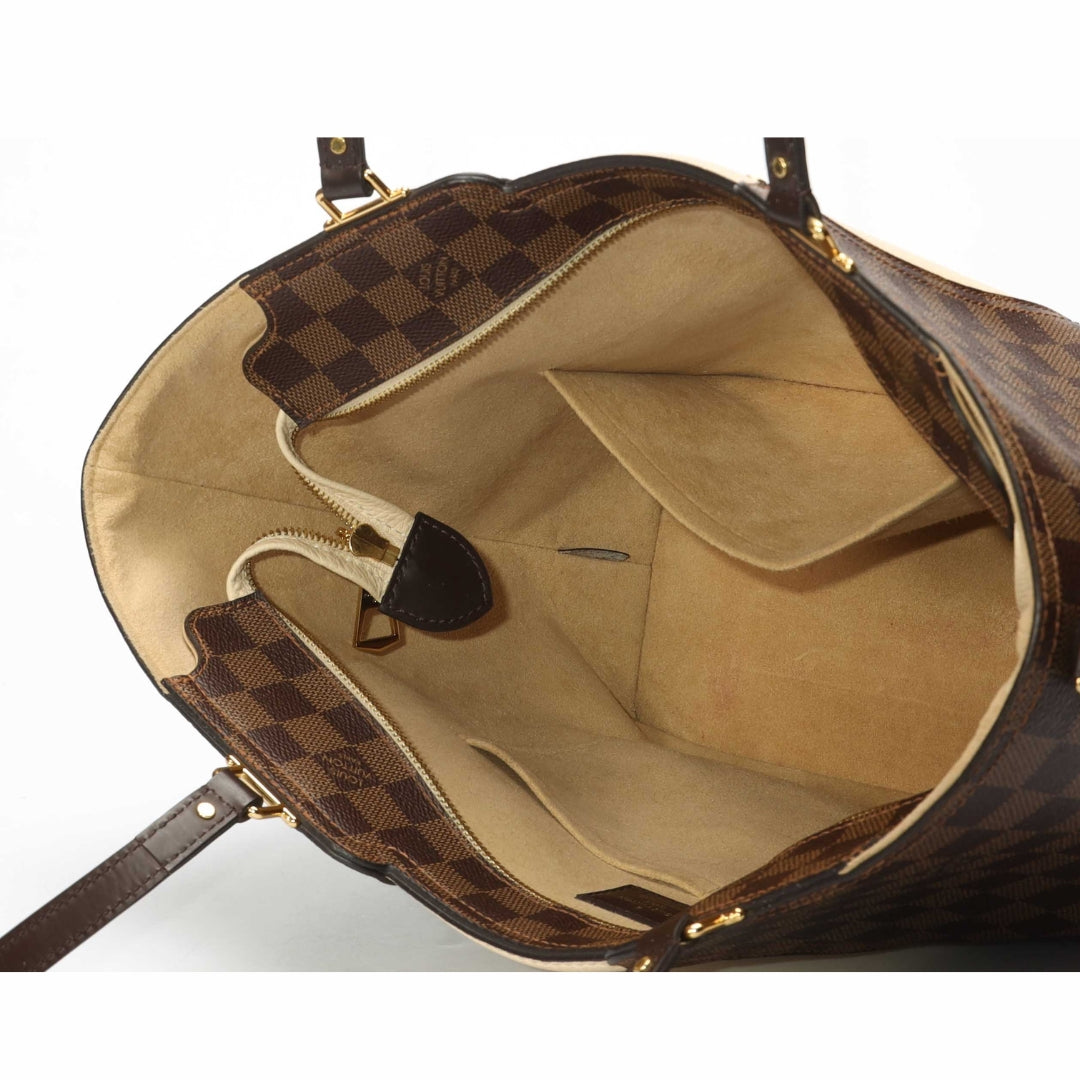 Louis Vuitton Damier Canvas Taurillon Jersey Tote