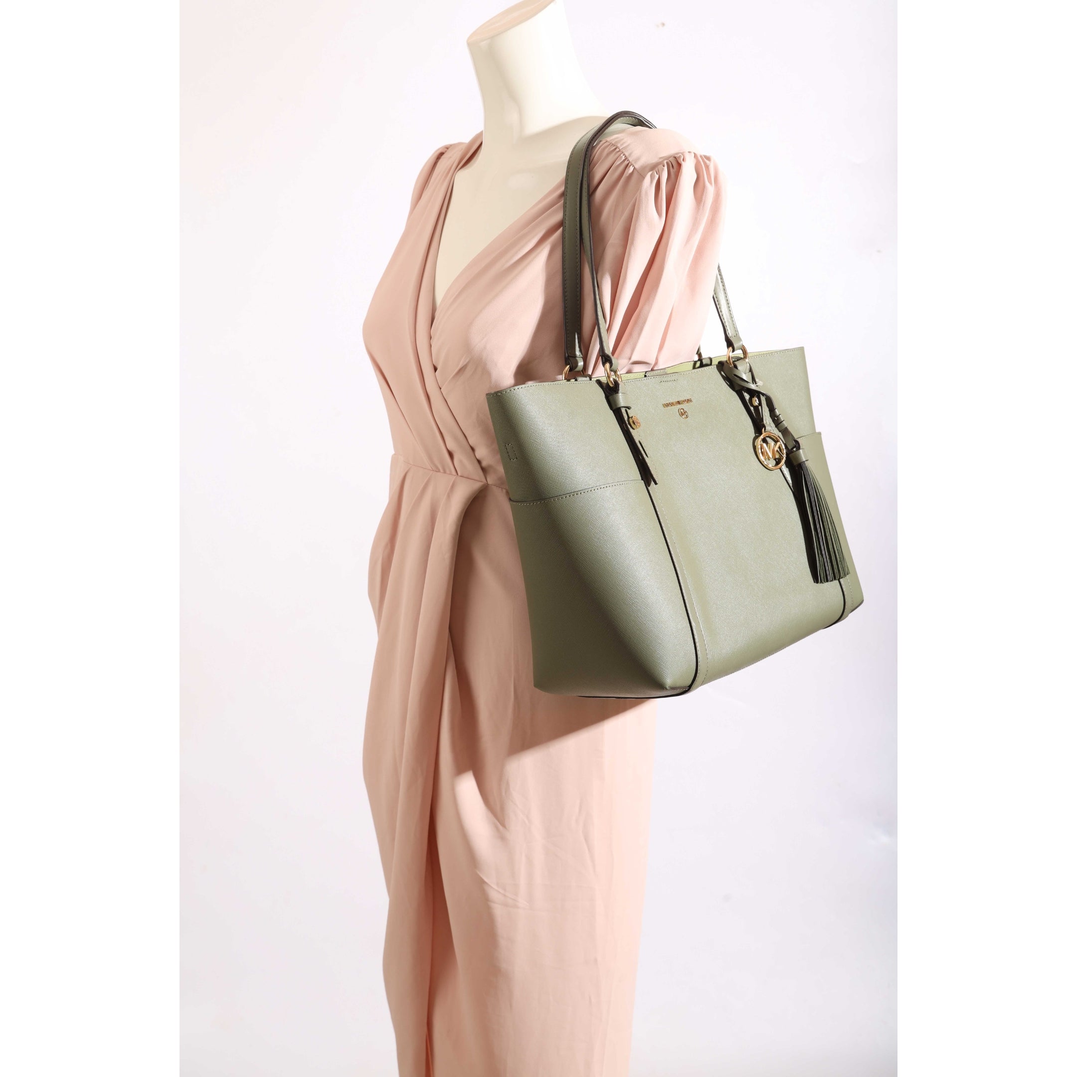 Michael Kors Sullivan Green Large Tote