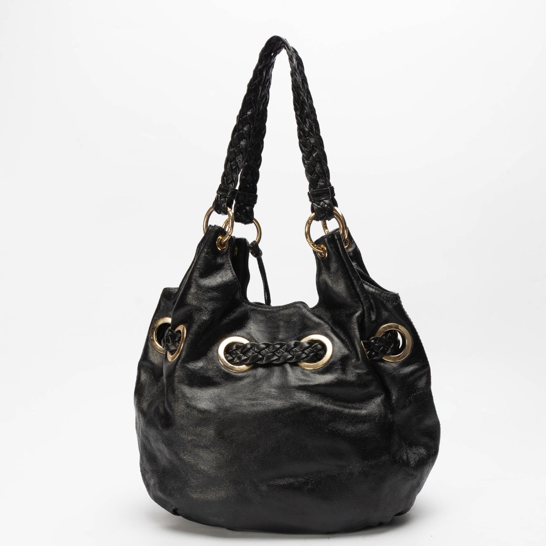 Michael Kors Camden Black Bucket Bag