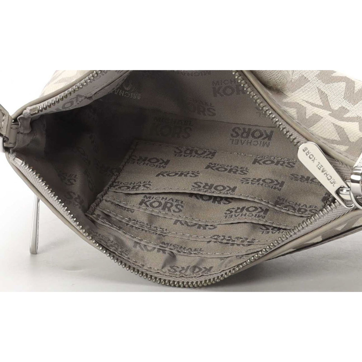 Michael Kors Monogram Jet Set Wristlet