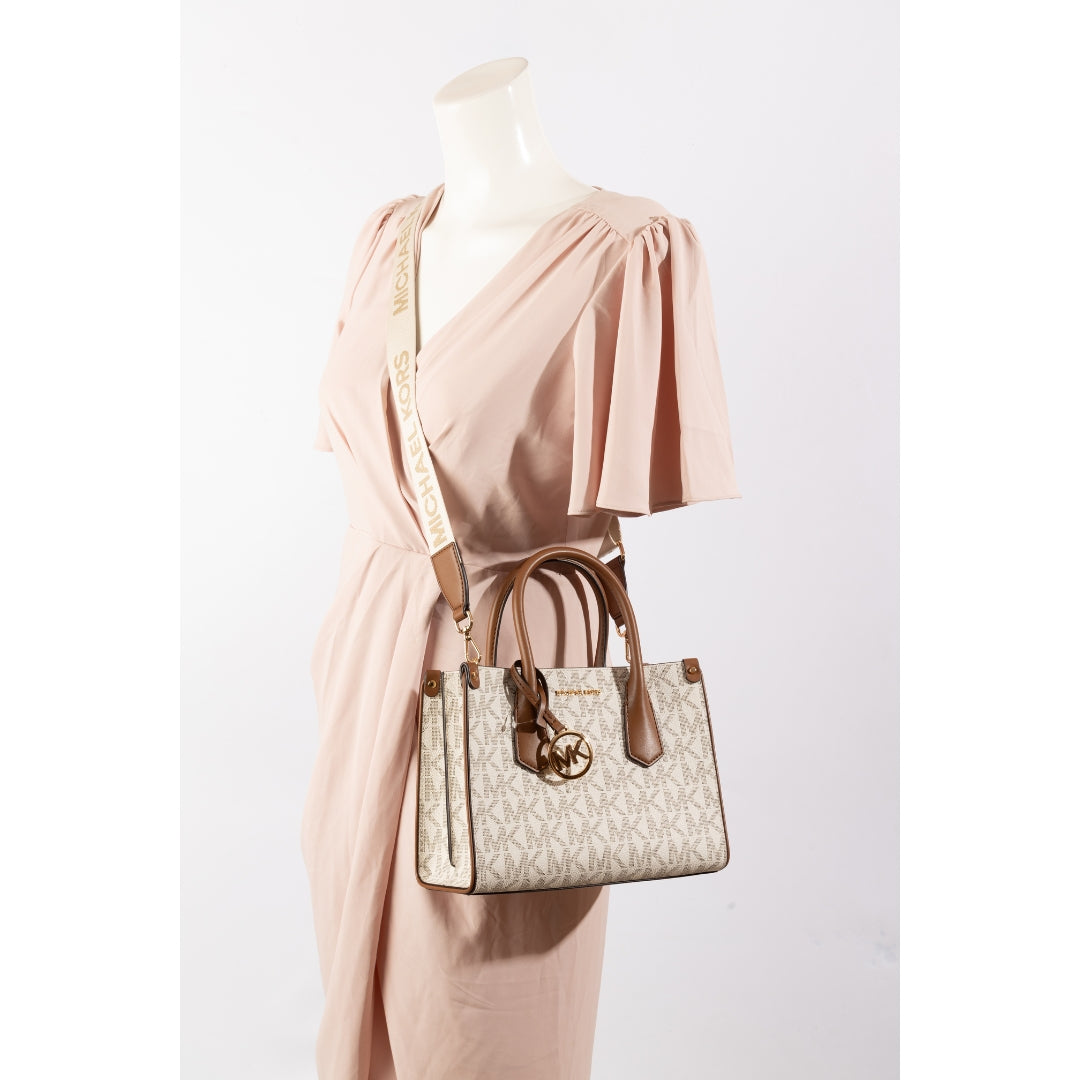 Michael Kors Jet Set Vanilla Convertible Satchel